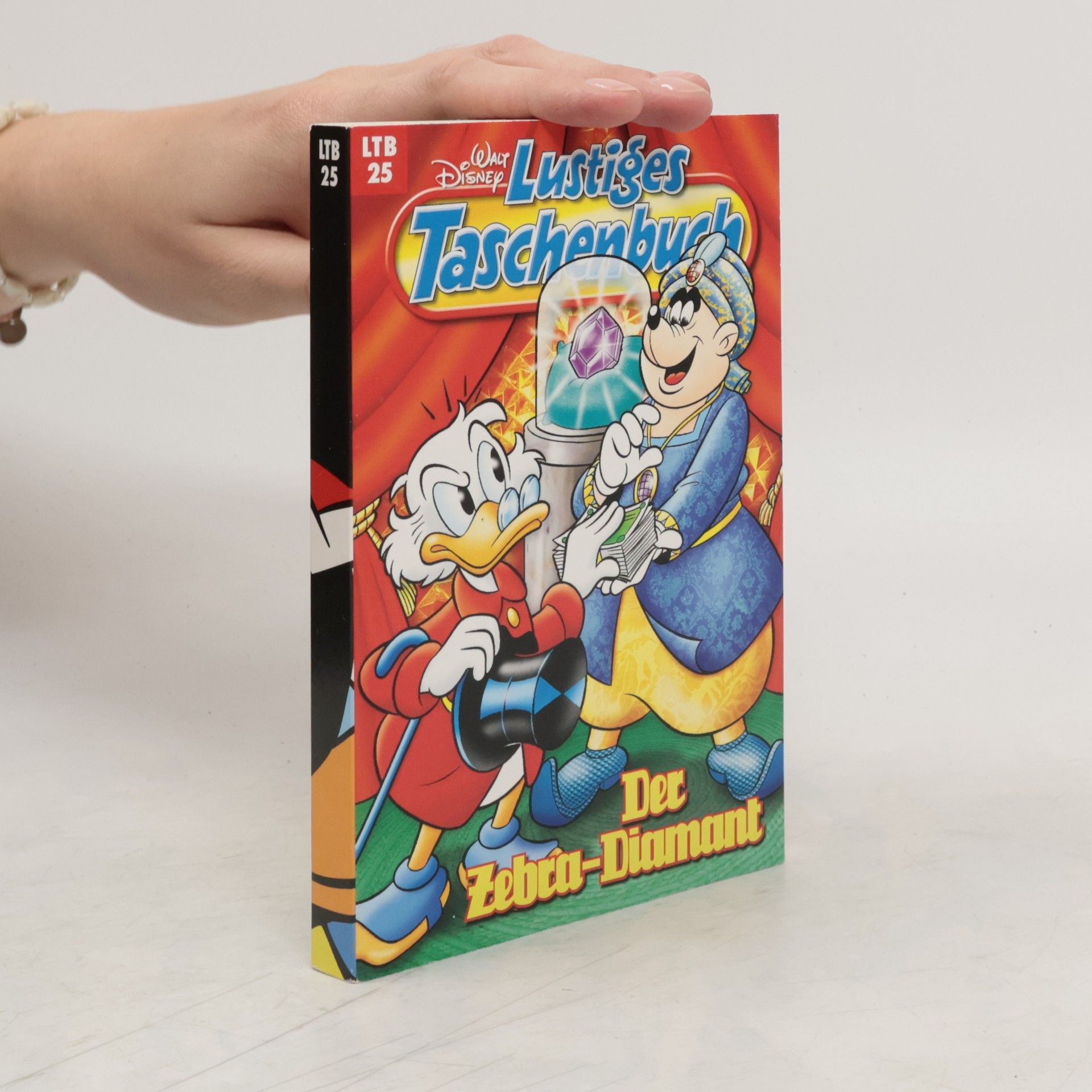 Walt Disney Lustiges Taschenbuch 25. Der Zebra-Diamant