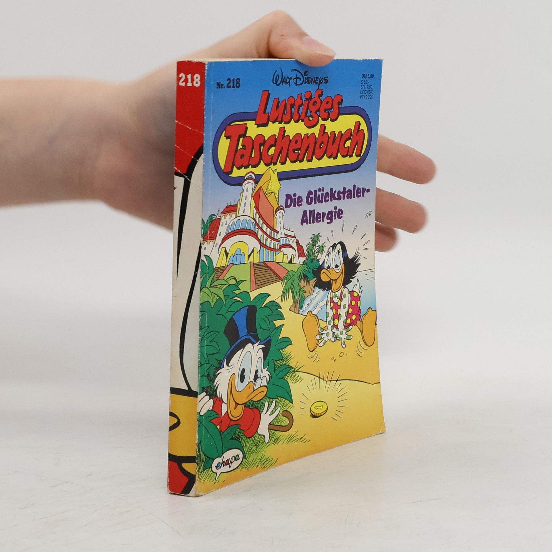 Walt Disney Lustiges Taschenbuch Nr. 218. Die Glückstaler-Allergie