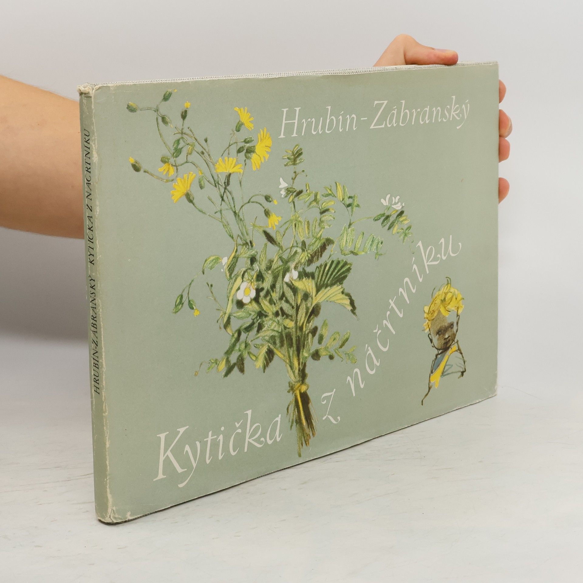 František Hrubín Kytička z náčrtníku