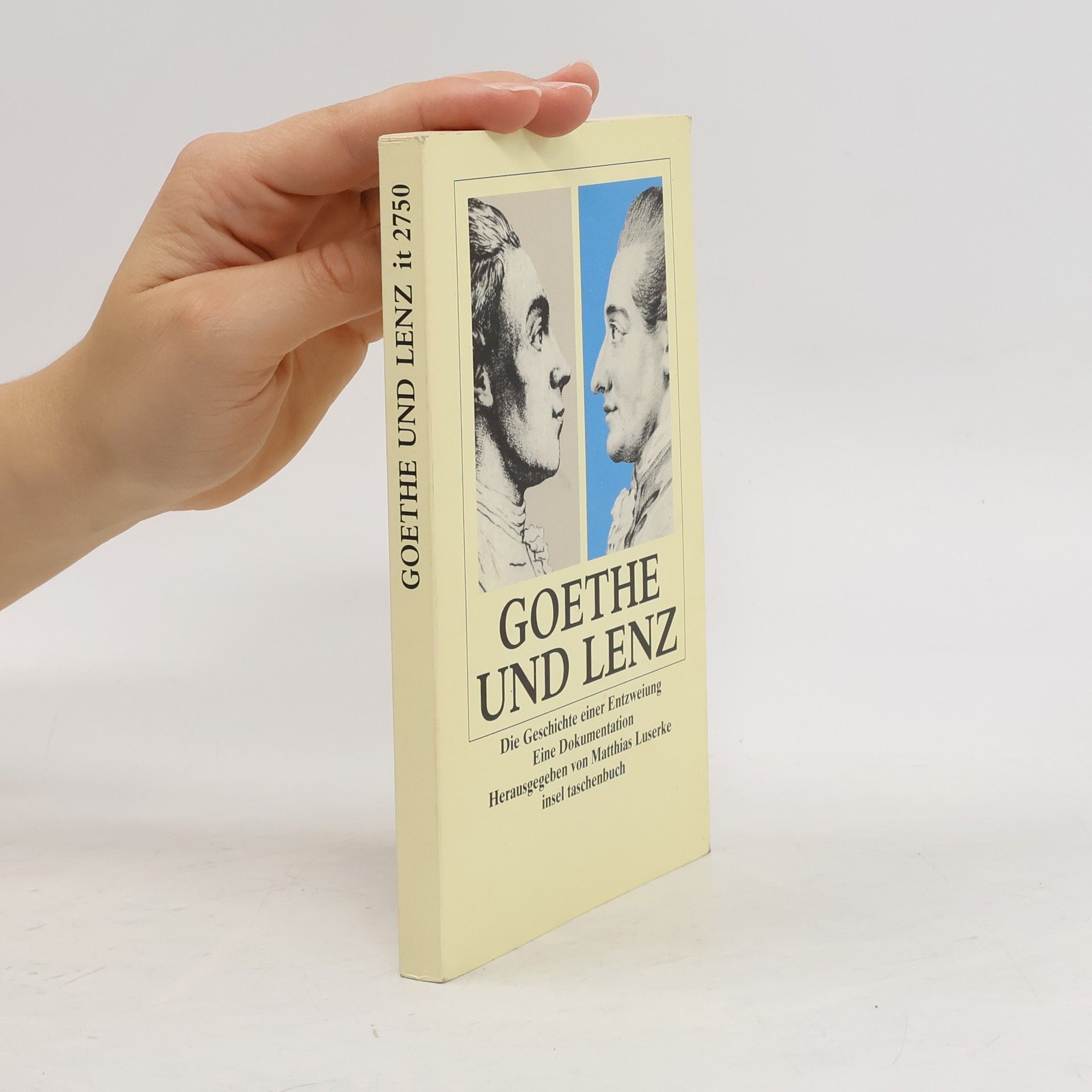 Johann Wolfgang von Goethe Goethe und Lenz
