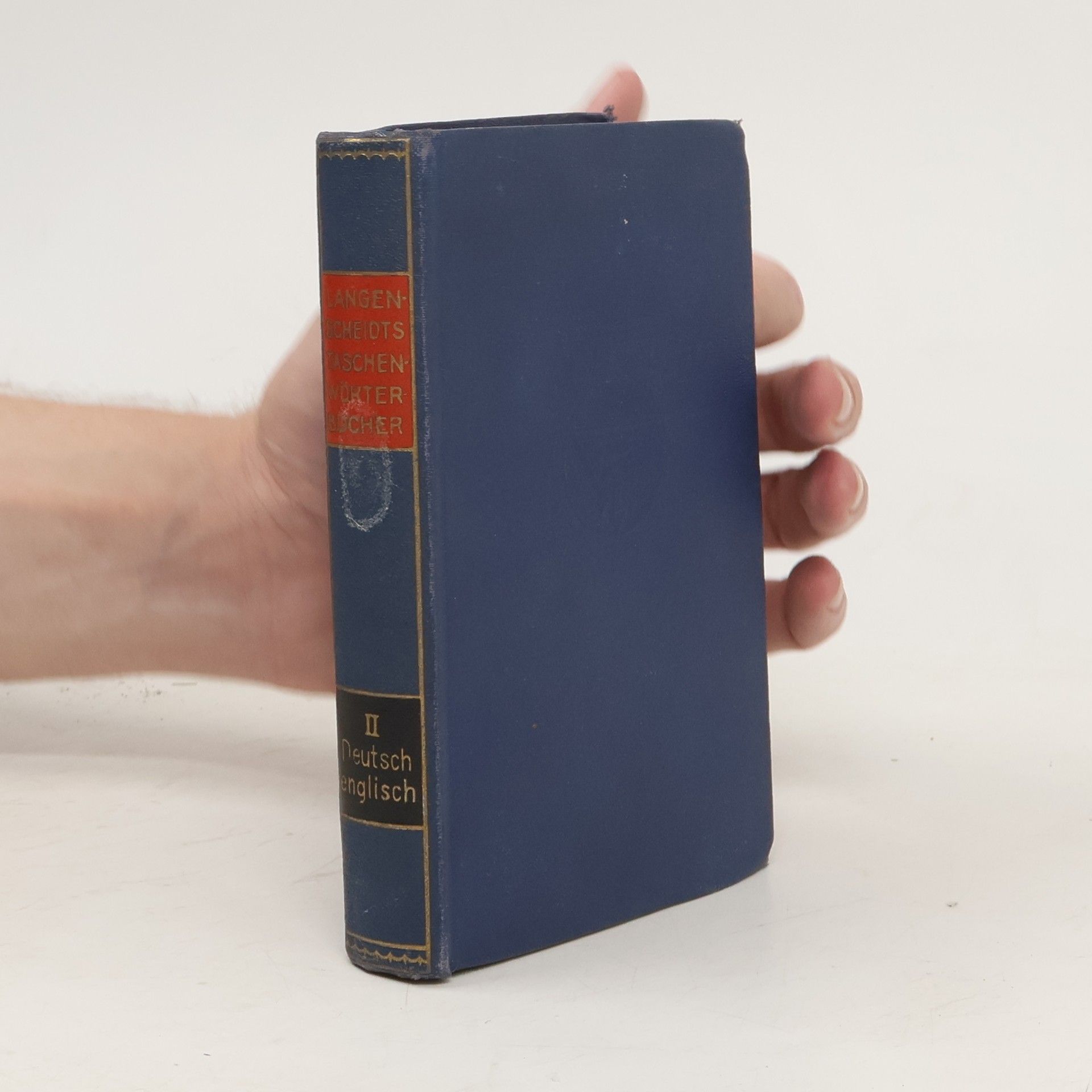 Edmunt Klatt Langenscheidts Taschenwörterbuch Deutsch-English II.