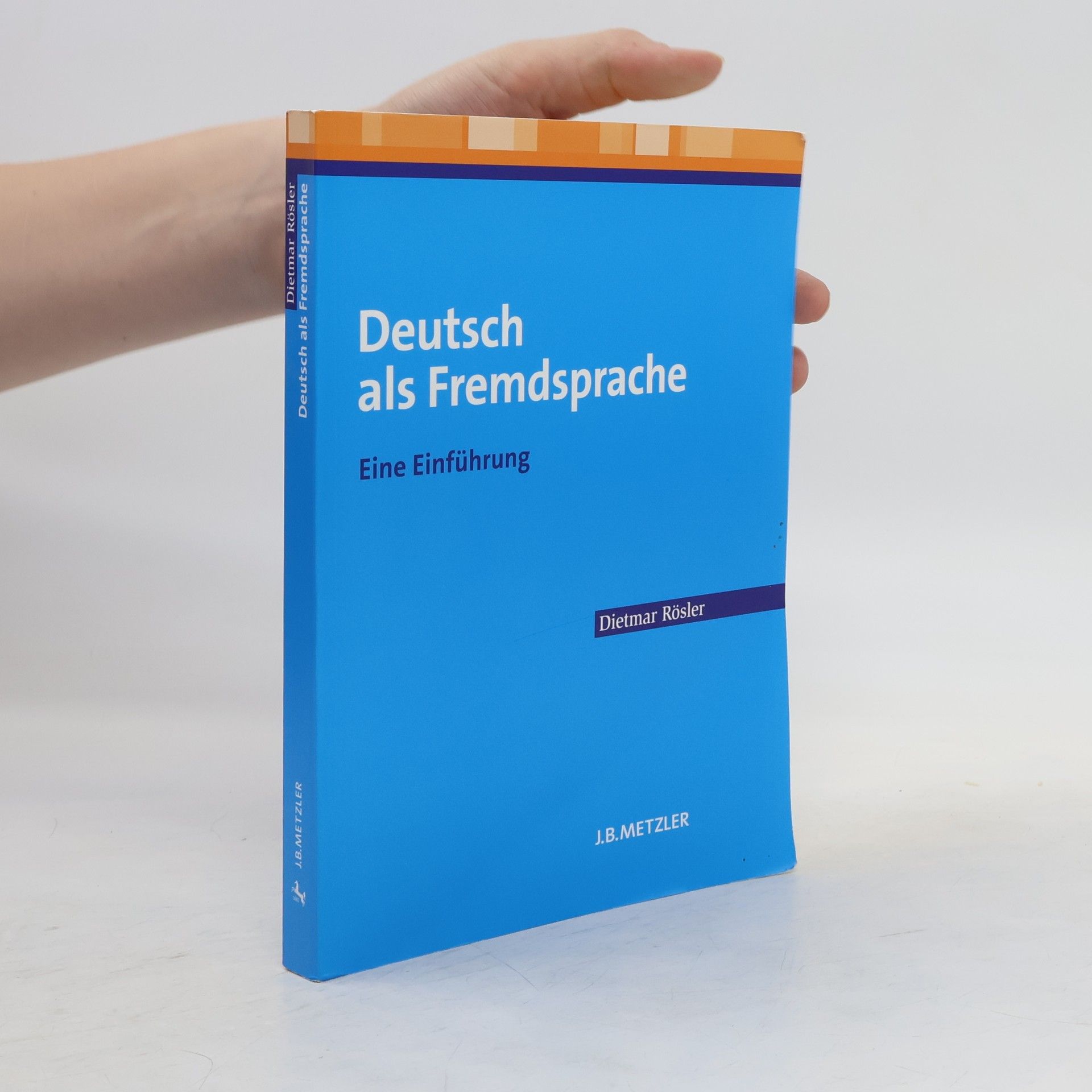 Dietmar Rösler Deutsch als Fremdsprache