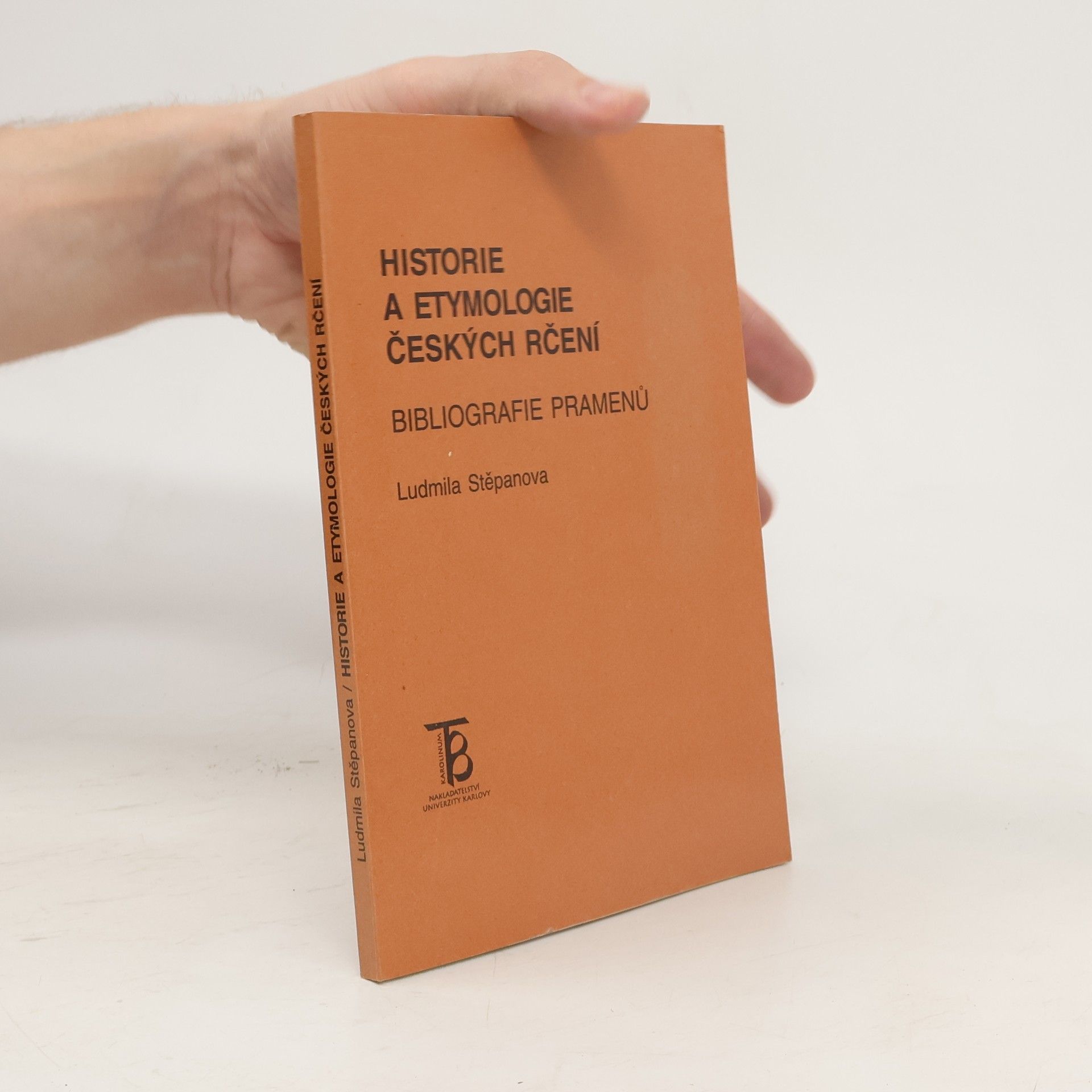 Ludmila Stěpanová Historie a etymologie českých rčení