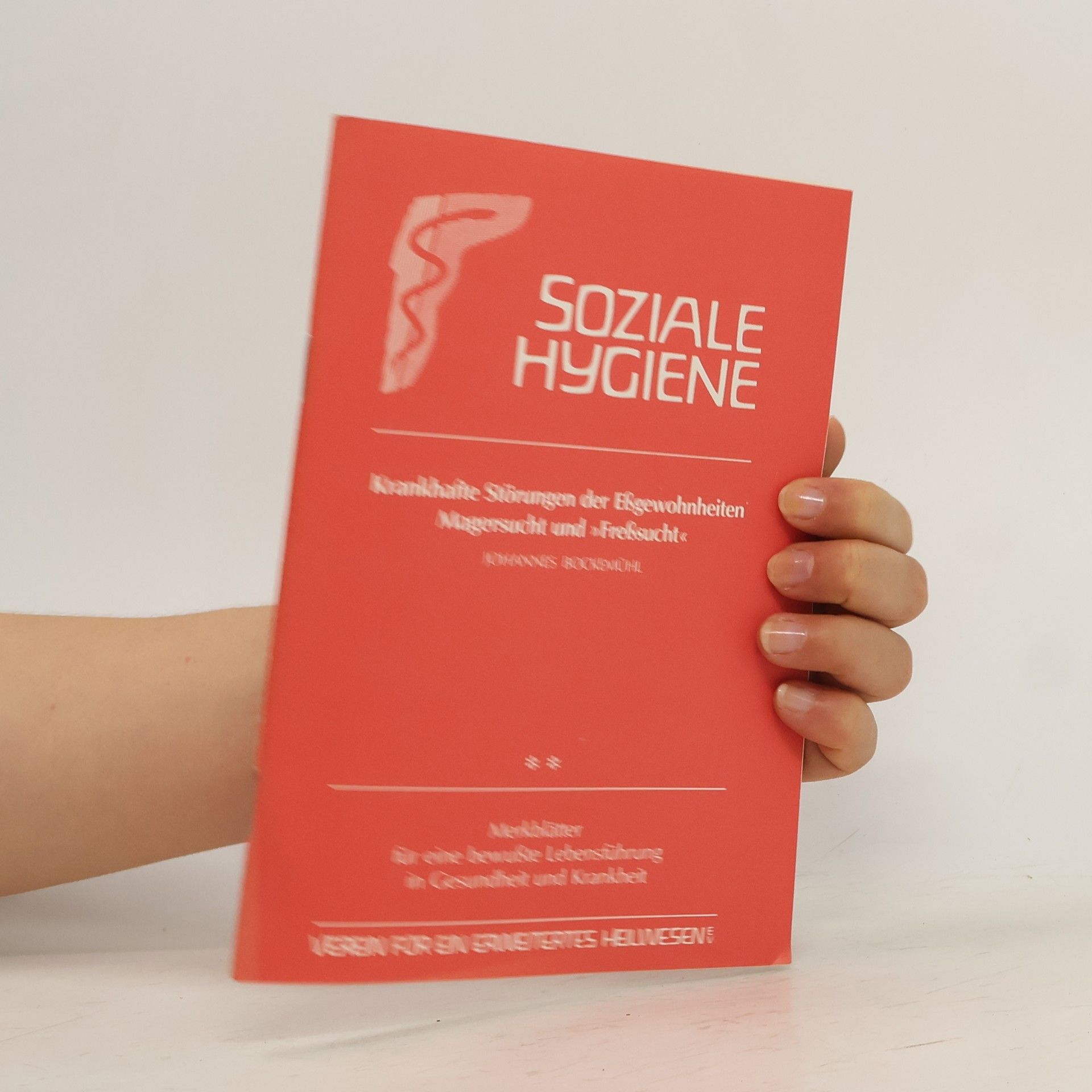 Johannes Bockemühl Soziale Hygiene