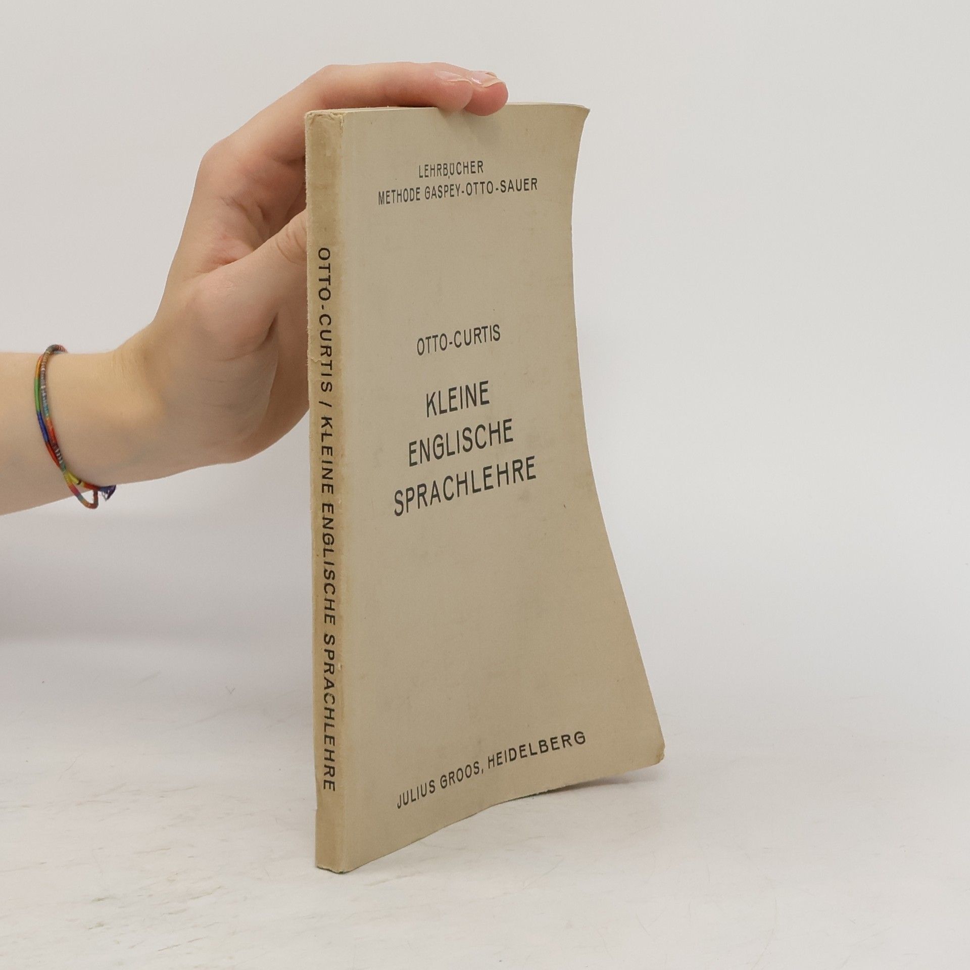 Emil Otto Kleine englische Sprachlehre