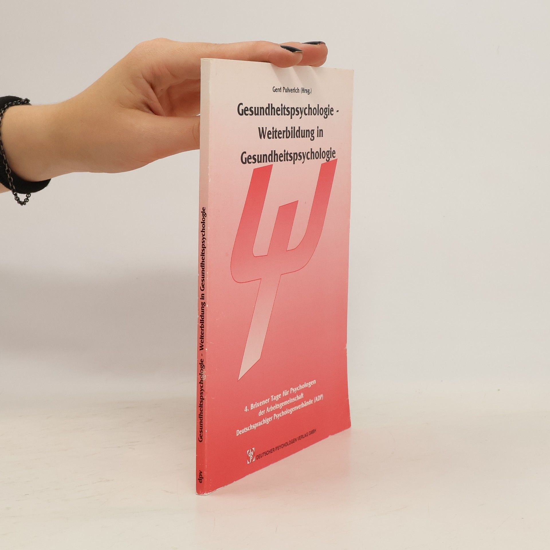 Gerd Pulverich Gesundheitspsychologie, Weiterbildung in Gesundheitspsychologie