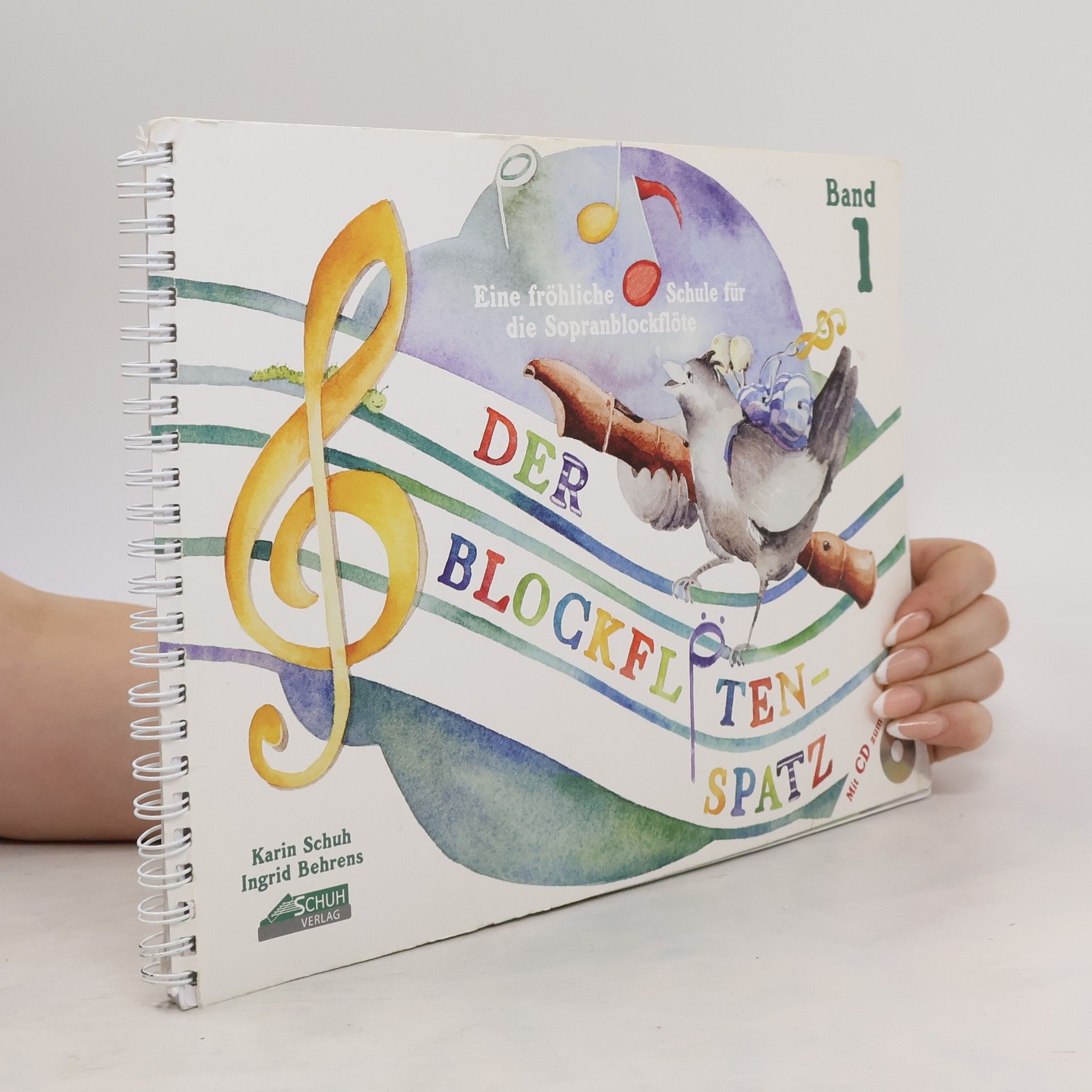 Karin Schuh Der Blockflötenspatz (Mit Begleit-CD)