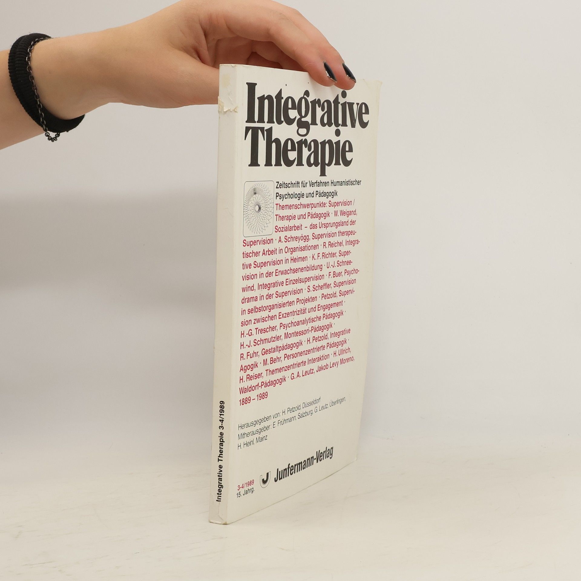 Autores varios Integrative Therapie 3-4/1989