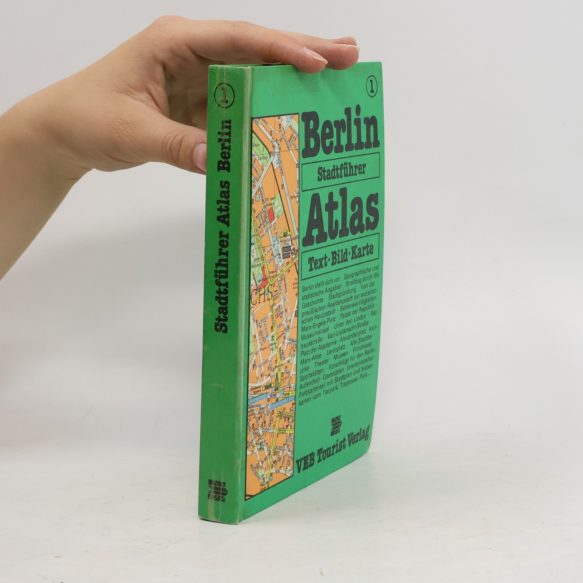 Karl Czok Leipzig Stadtführer Atlas
