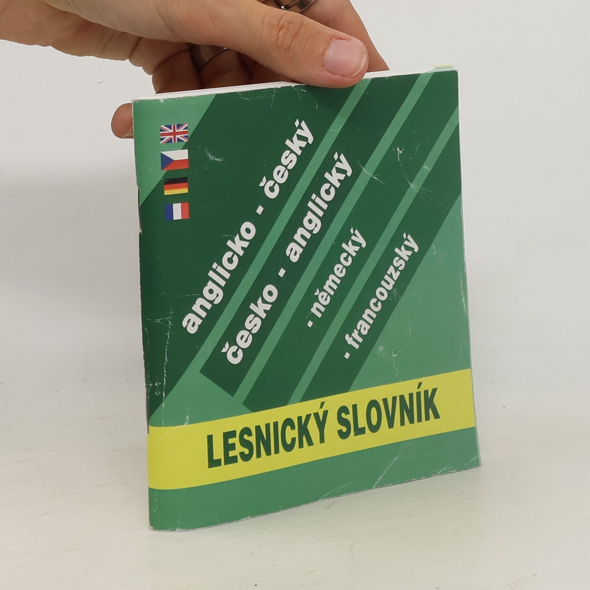 Collective Lesnický slovník anglicko-český česko anglický, německý, francouzský