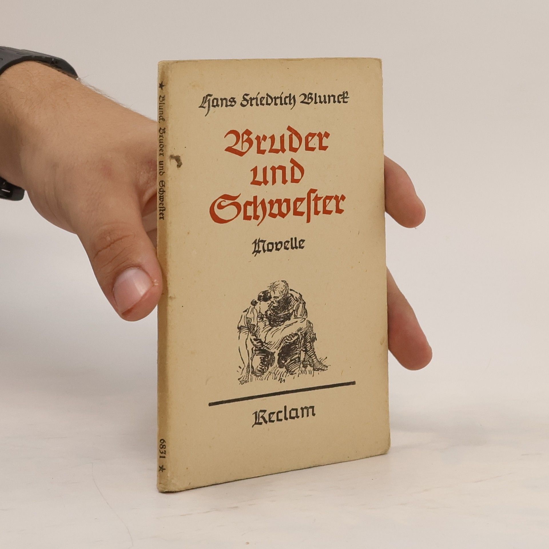 Hans Friedrich Blunck Bruder und Schwester