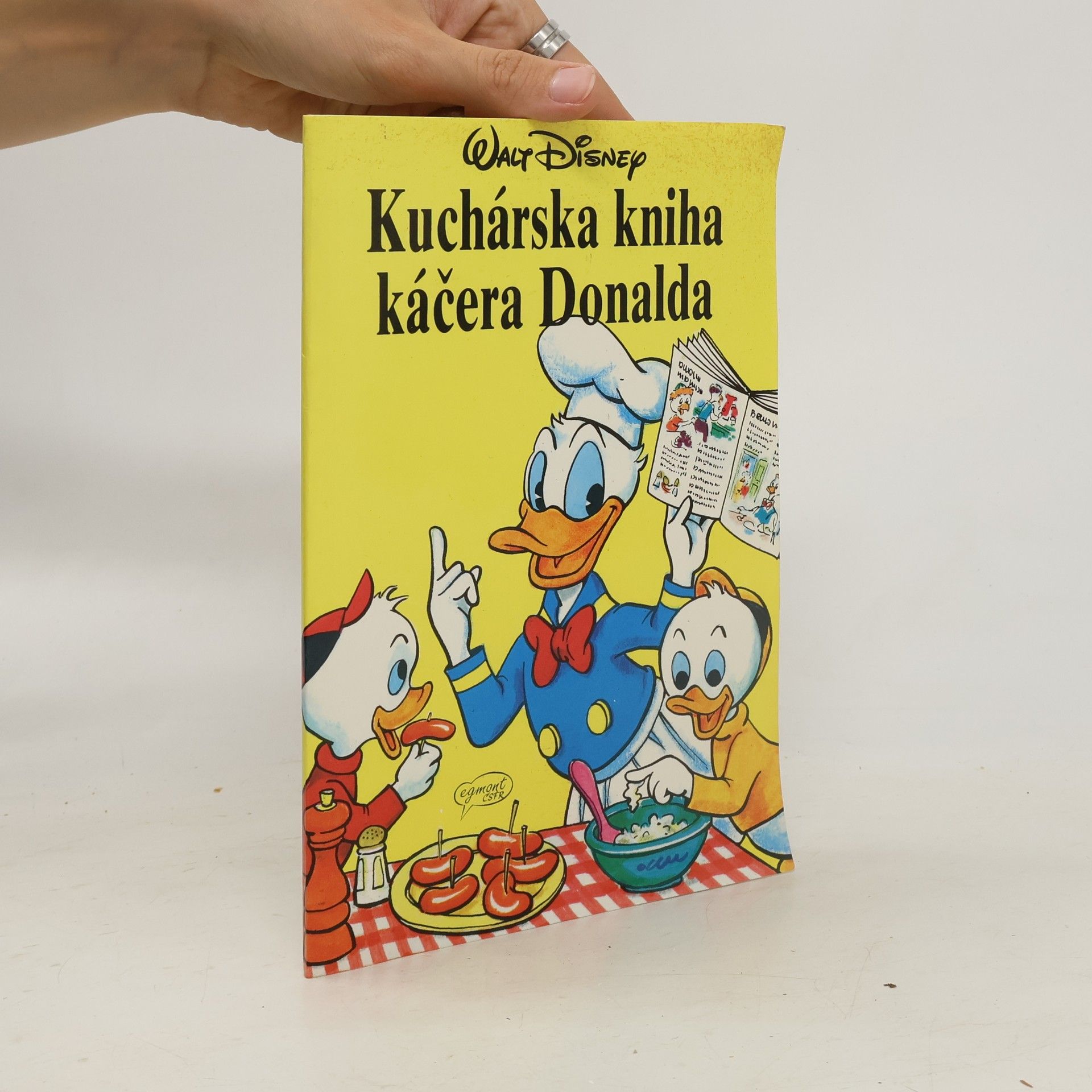 Walt Disney Kuchárska kniha káčera Donalda