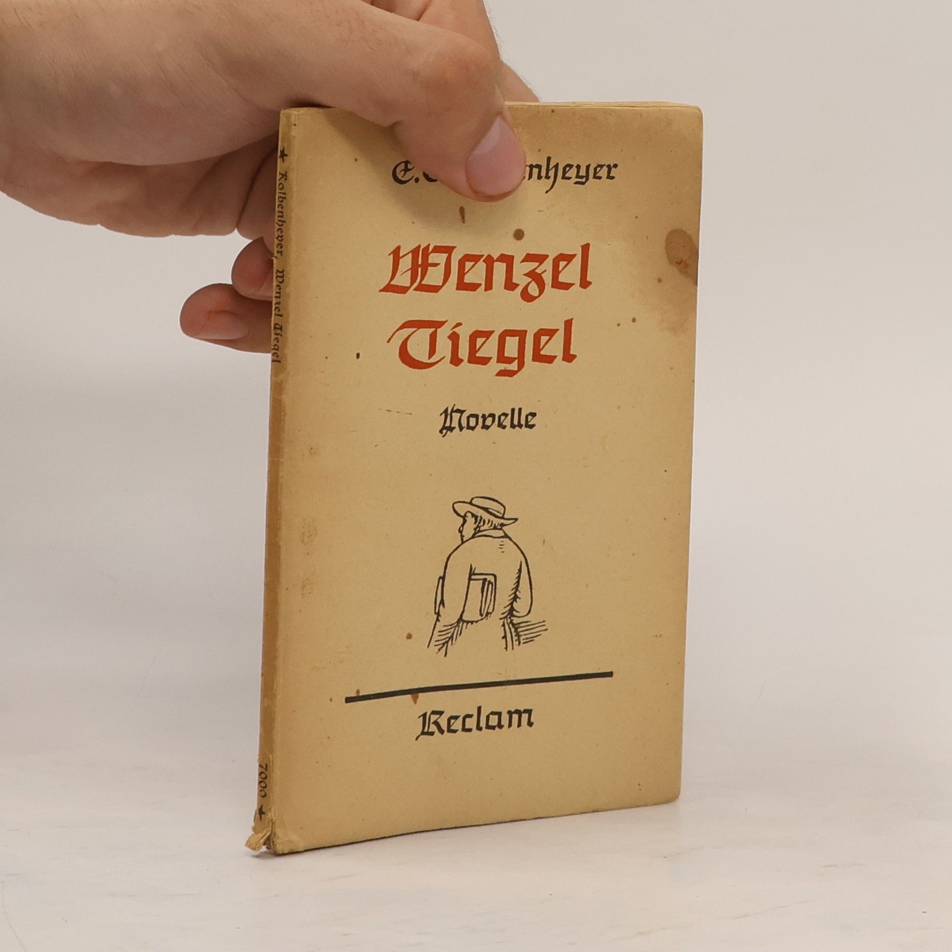 E. G. Kolbenheyer Wenzel Tiegel