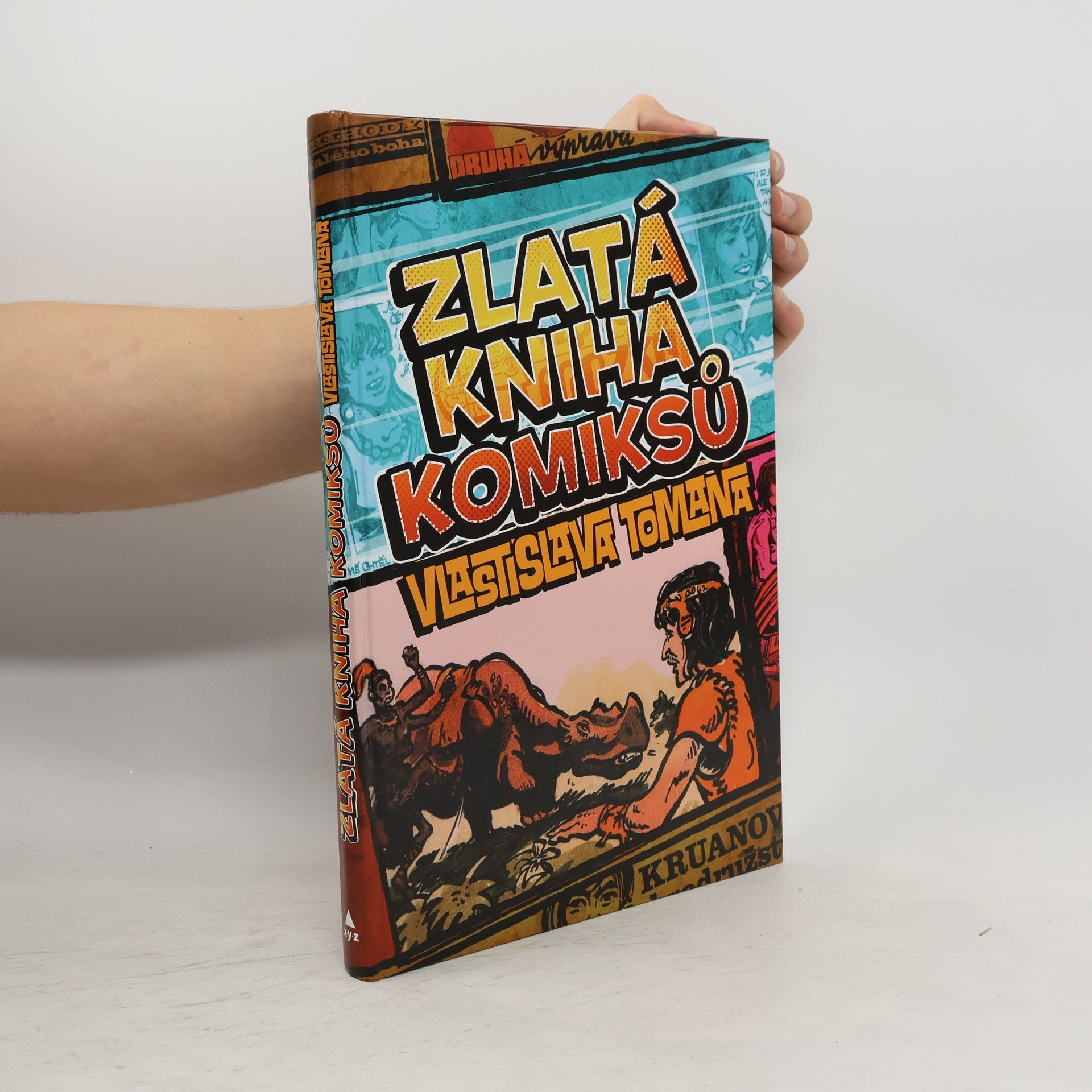 Vlastislav Toman Zlatá kniha komiksů Vlastislava Tomana
