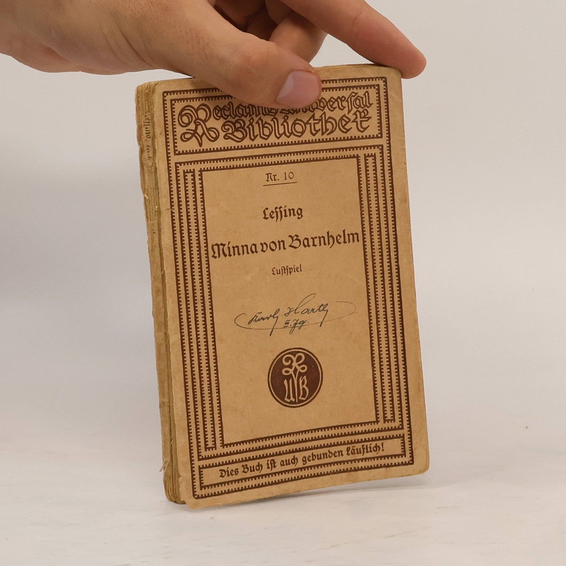Gotthold Ephraim Lessing Minna von Barnhelm oder das Soldatenglück