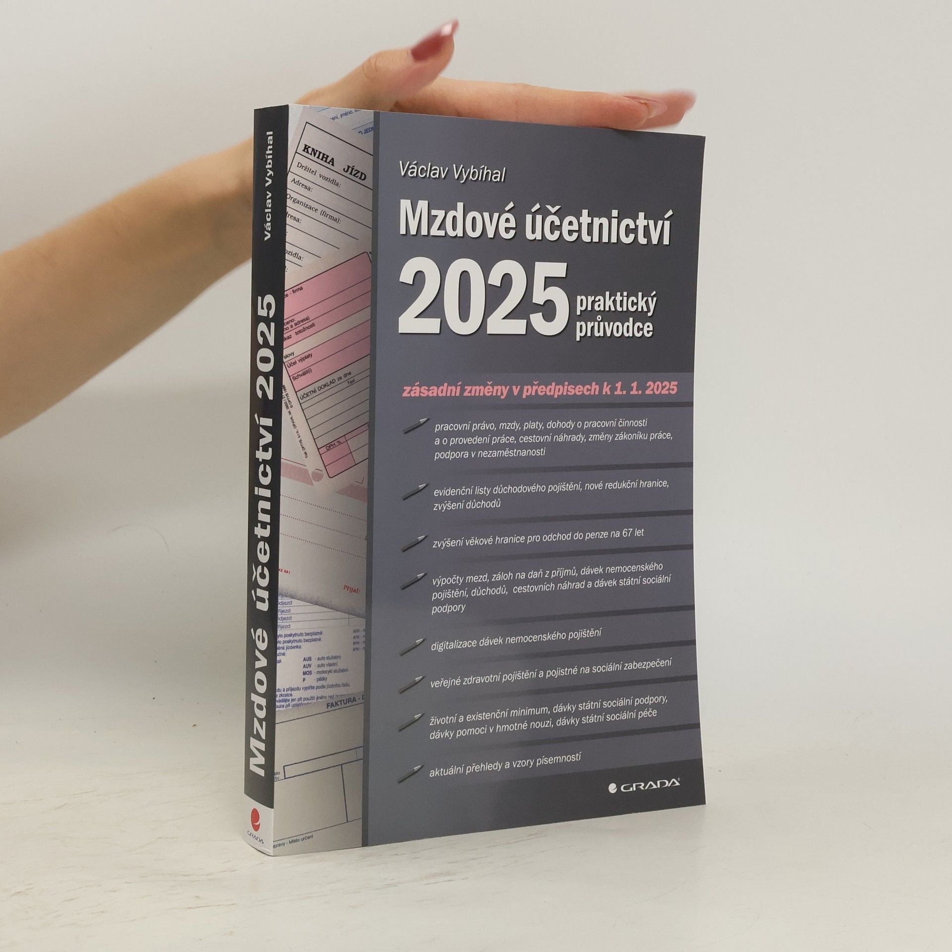 Václav Vybíhal Mzdové účetnictví 2025 : praktický průvodce