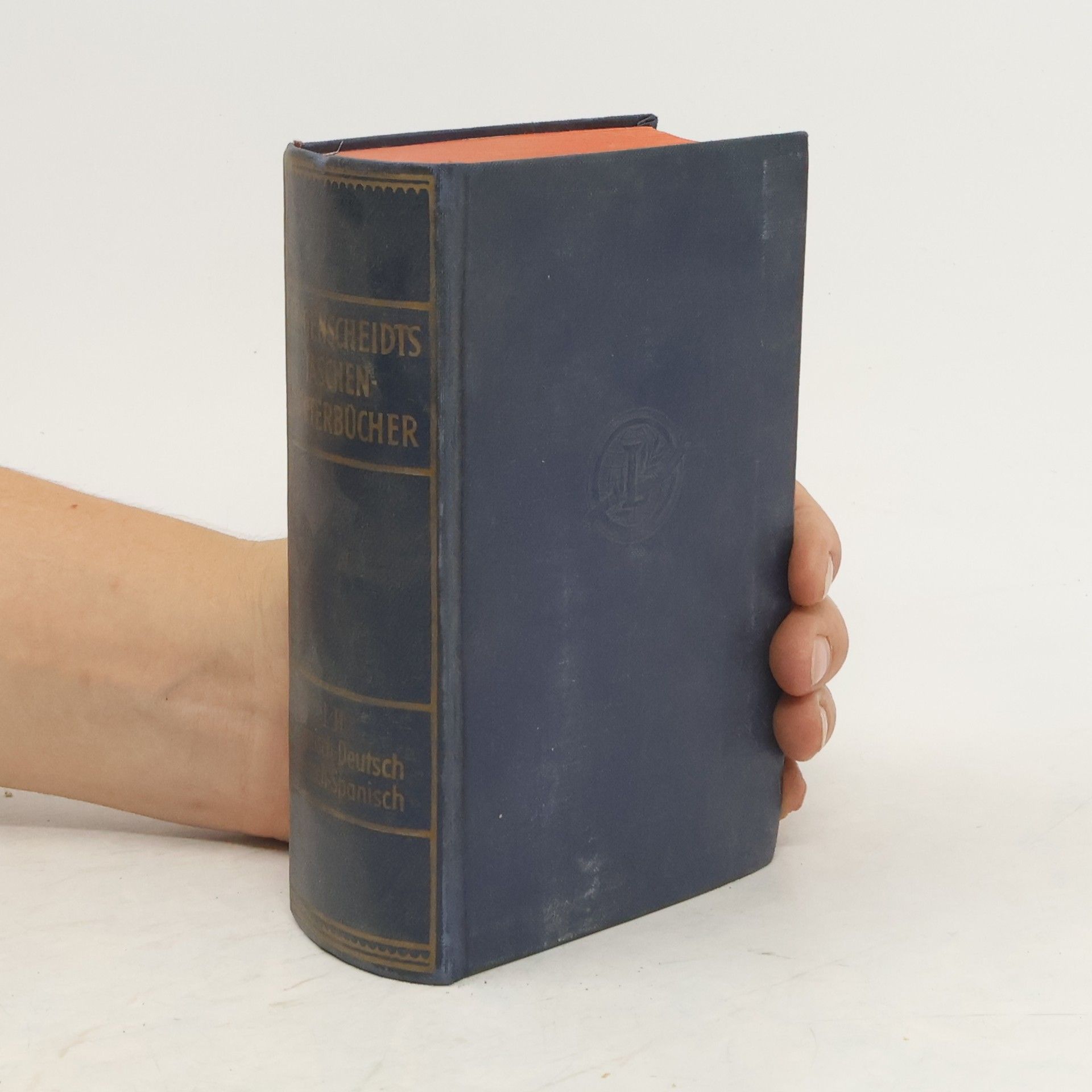 Theophil Schoen Langenscheidts Taschenwörterbuch der Spanischen und Deutschen Sprache. Erster Teil