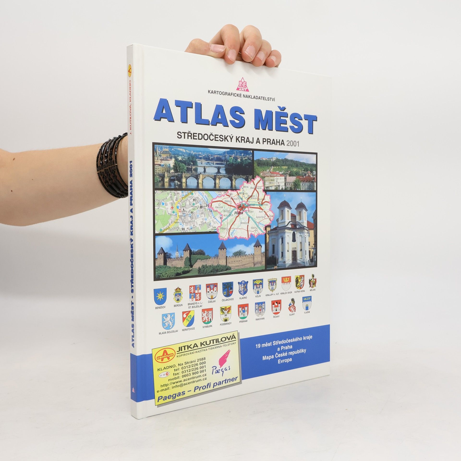 kolektiv Atlas měst Středočeský kraj a Praha