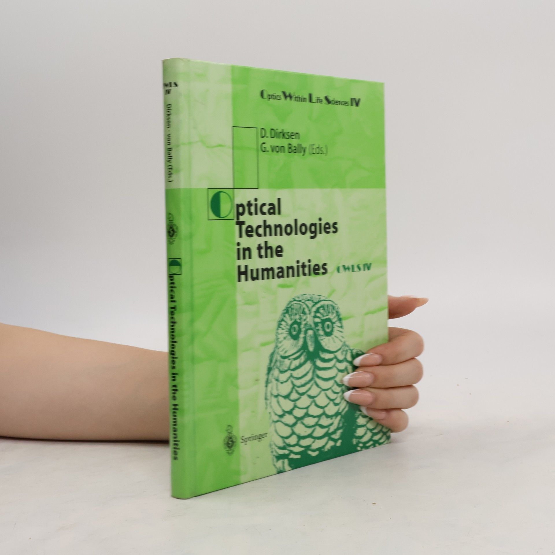 Dieter Dirksen Optical technologies in the humanities