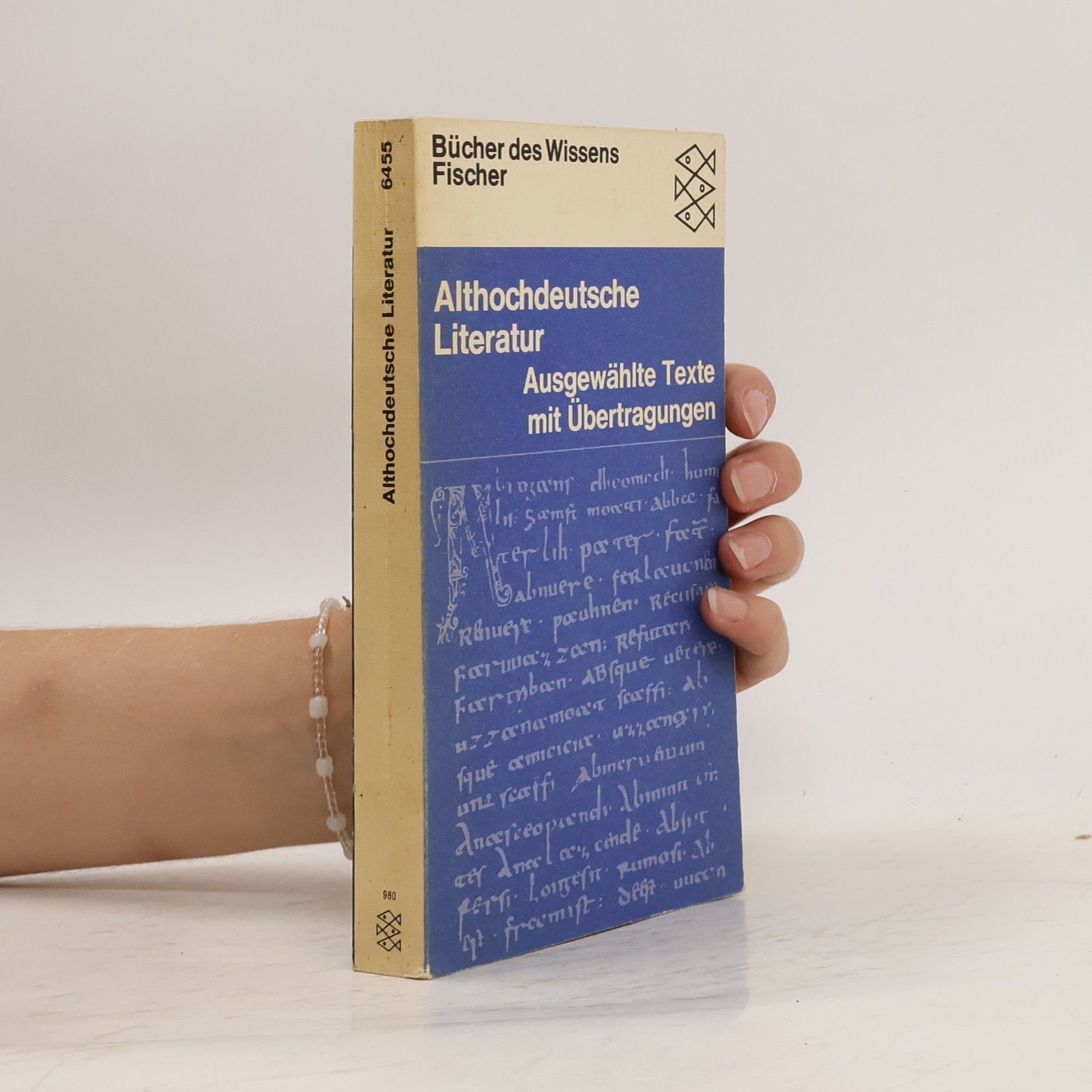Horst Dieter Schlosser Althochdeutsche Literatur