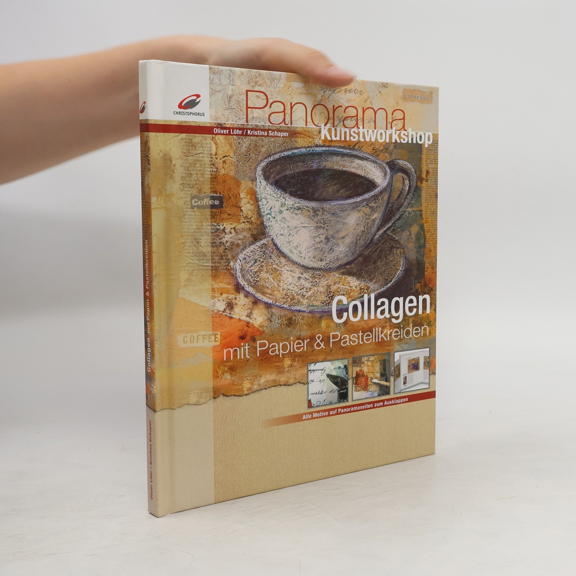 Oliver Löhr Collagen mit Papier & Pastellkreiden