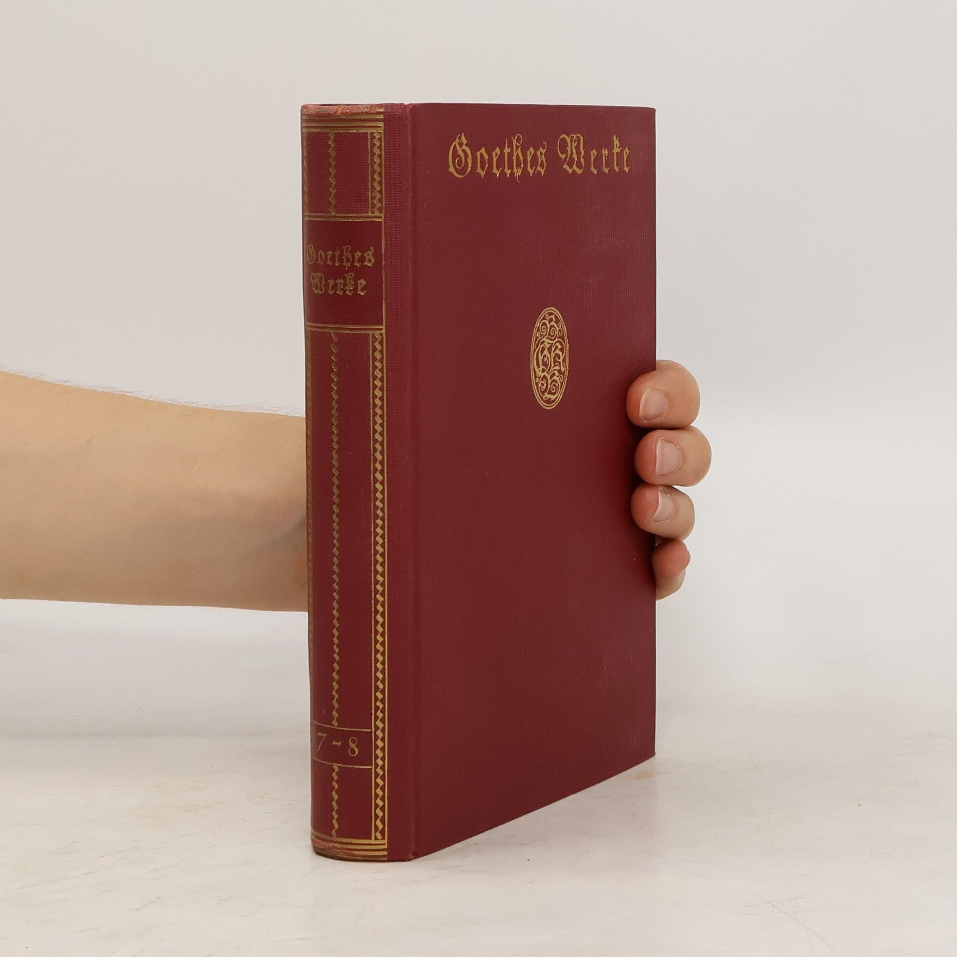 Karl Alt Goethes Werke. Auswahl in zehn Teilen. Teil 7 - 8