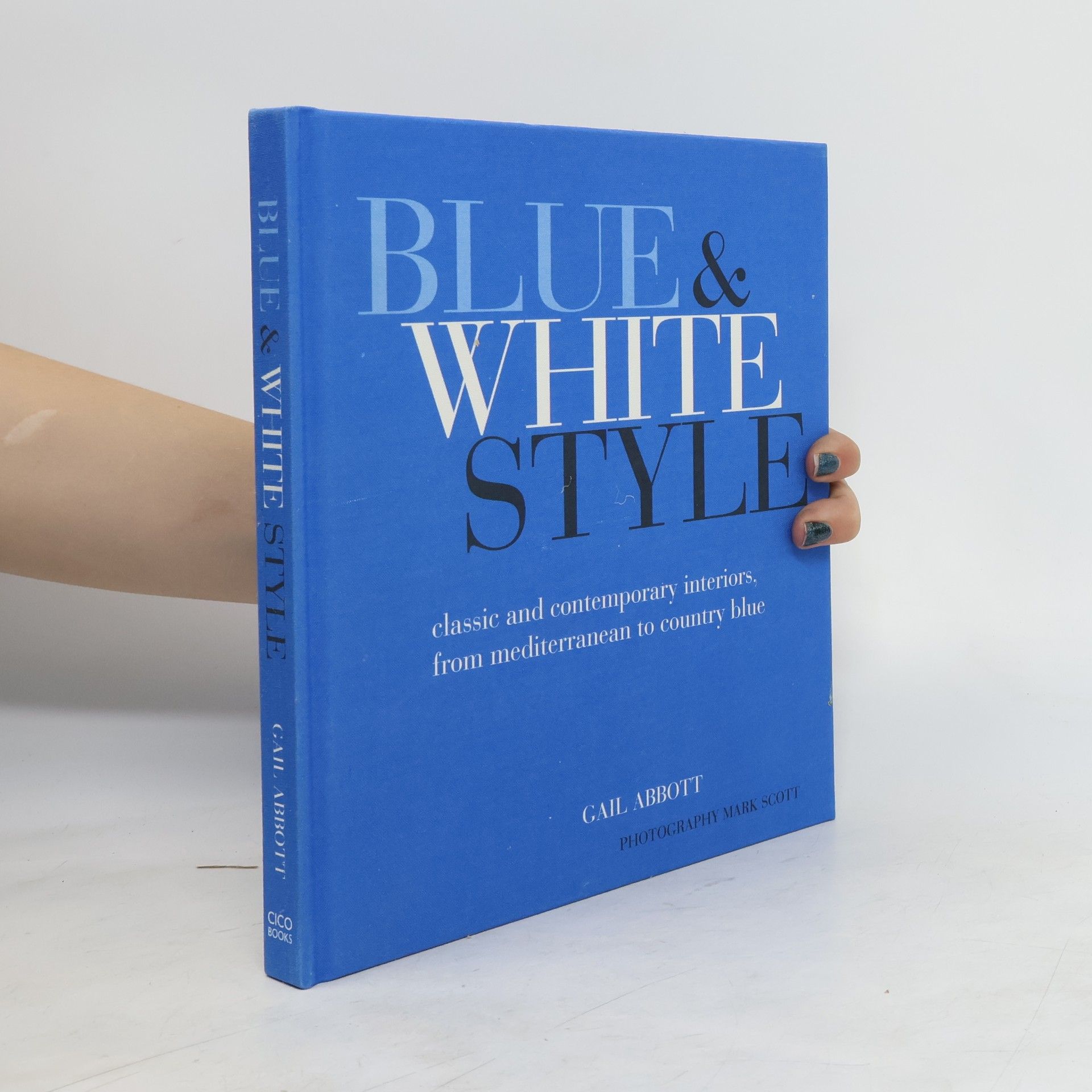 Gail Abbott Blue And White Style