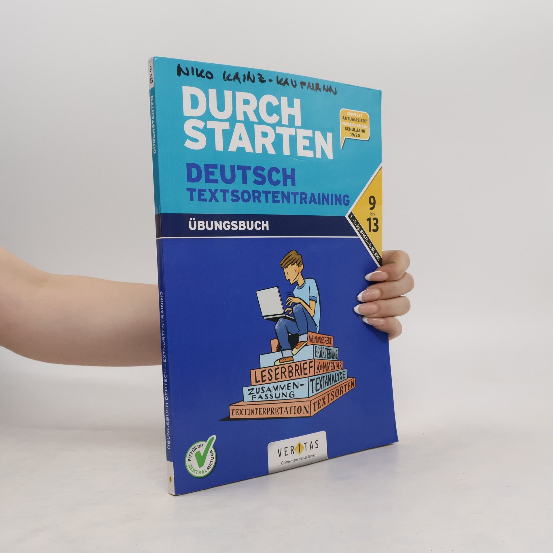 Jutta Hofer Durchstarten : Deutsch Textsortentraining. Übungsbuch