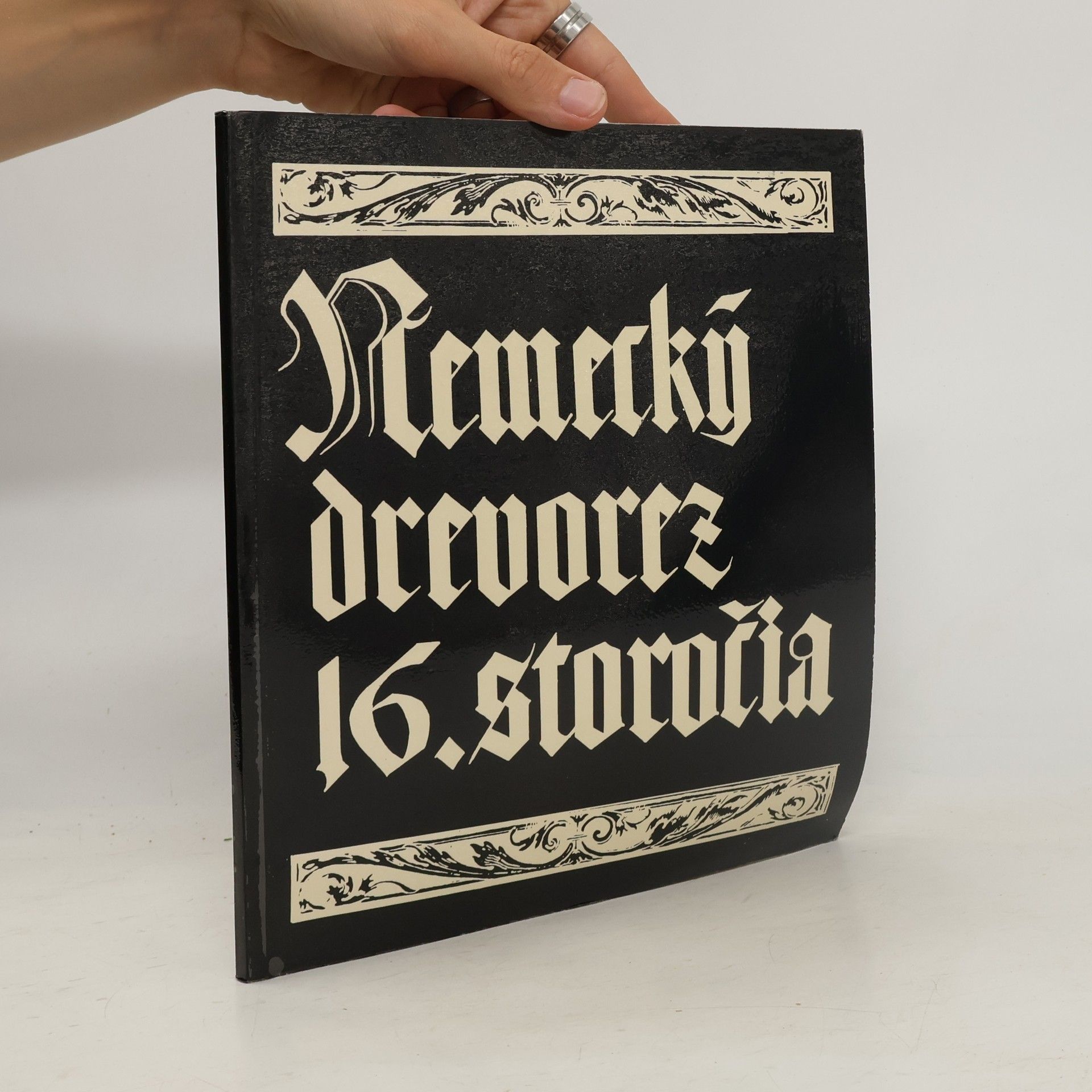 Mária Hováthová Nemecký drevorez 16. storočia. Katalog výstavy. September 1980