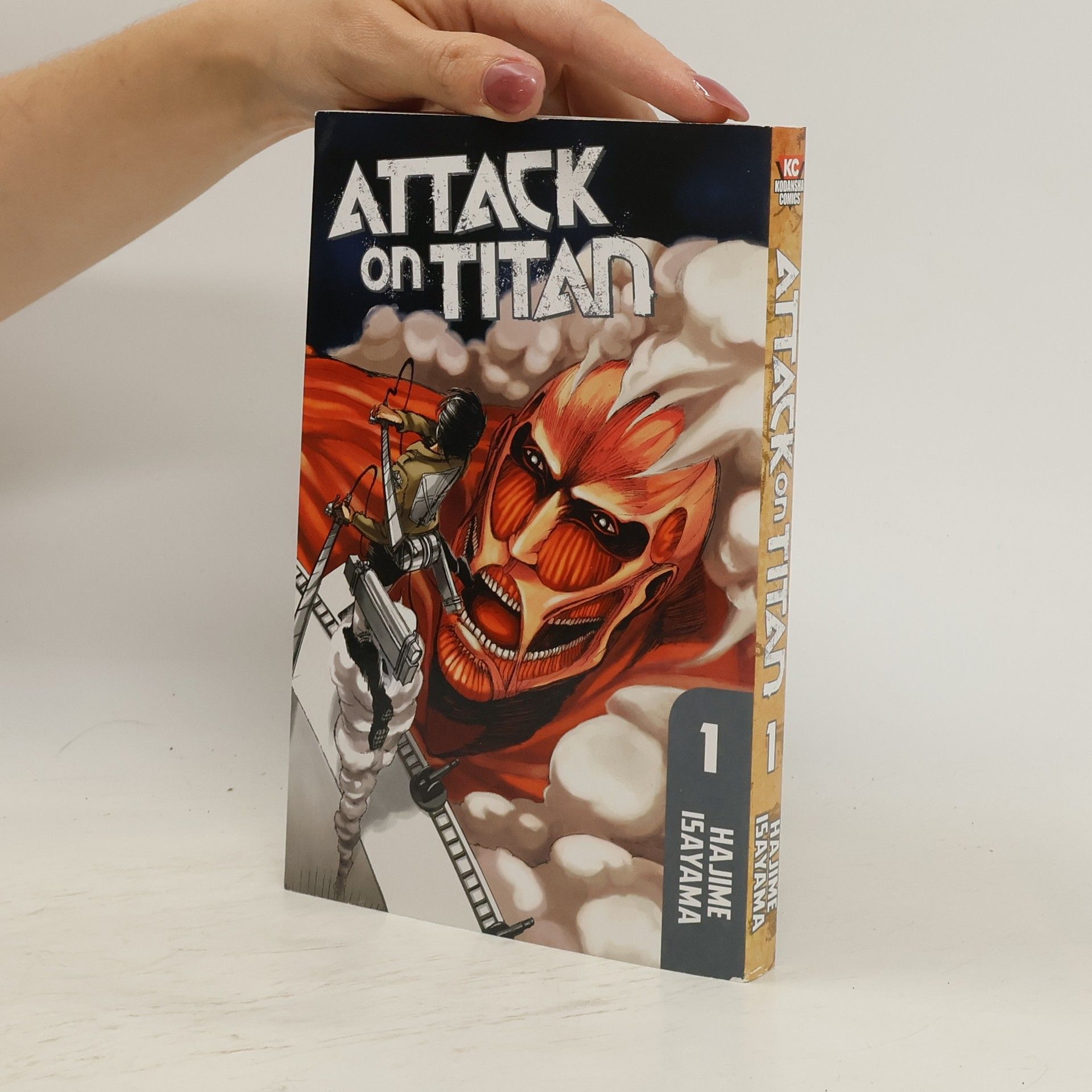 Hajime Isayama Attack on Titan vol. 1