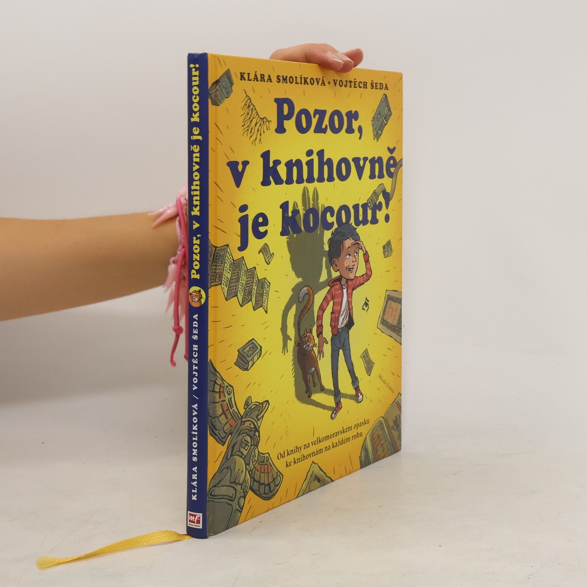 Klára Smolíková Pozor, v knihovně je kocour!