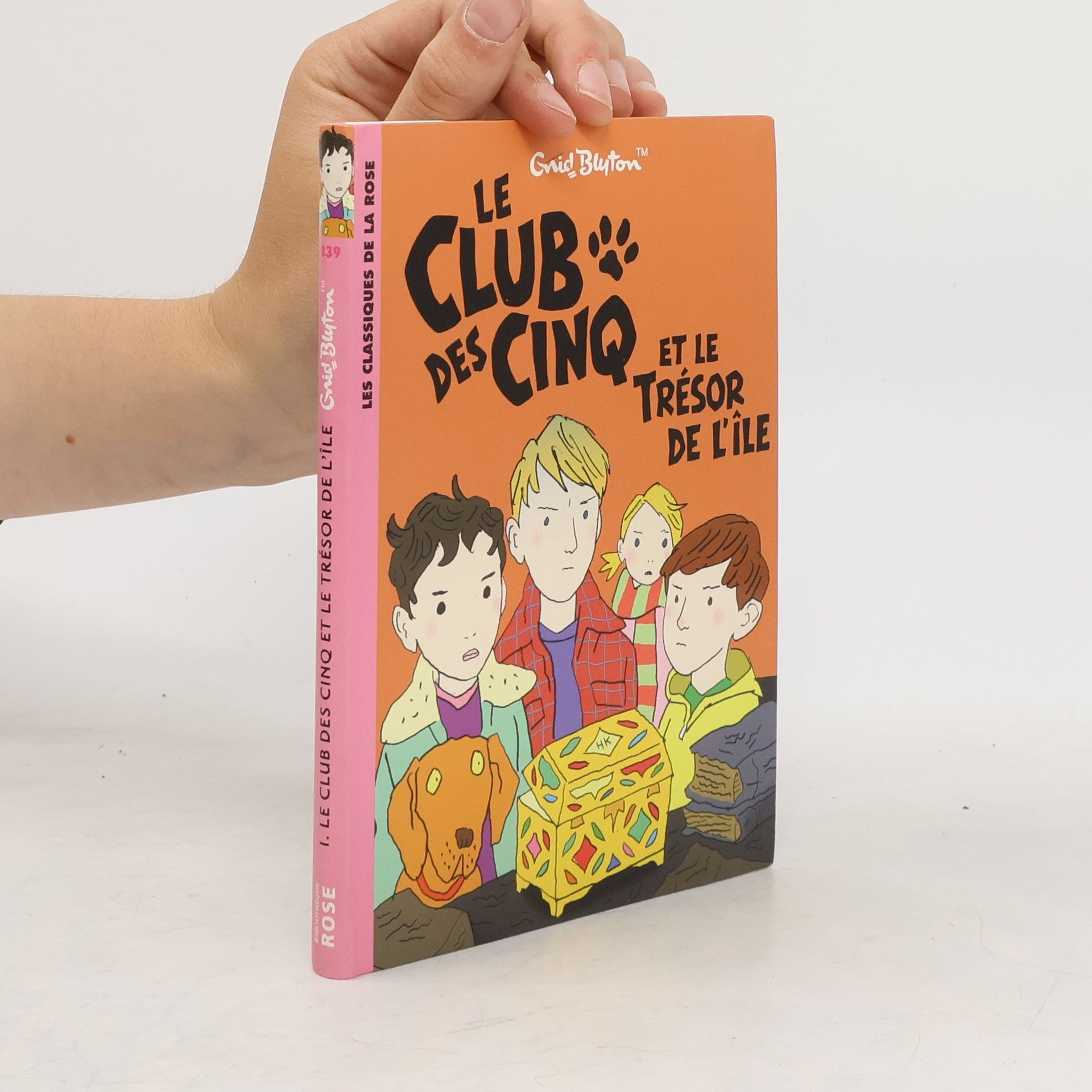 Enid Blyton Le Club des Cinq et le trésor de l'île