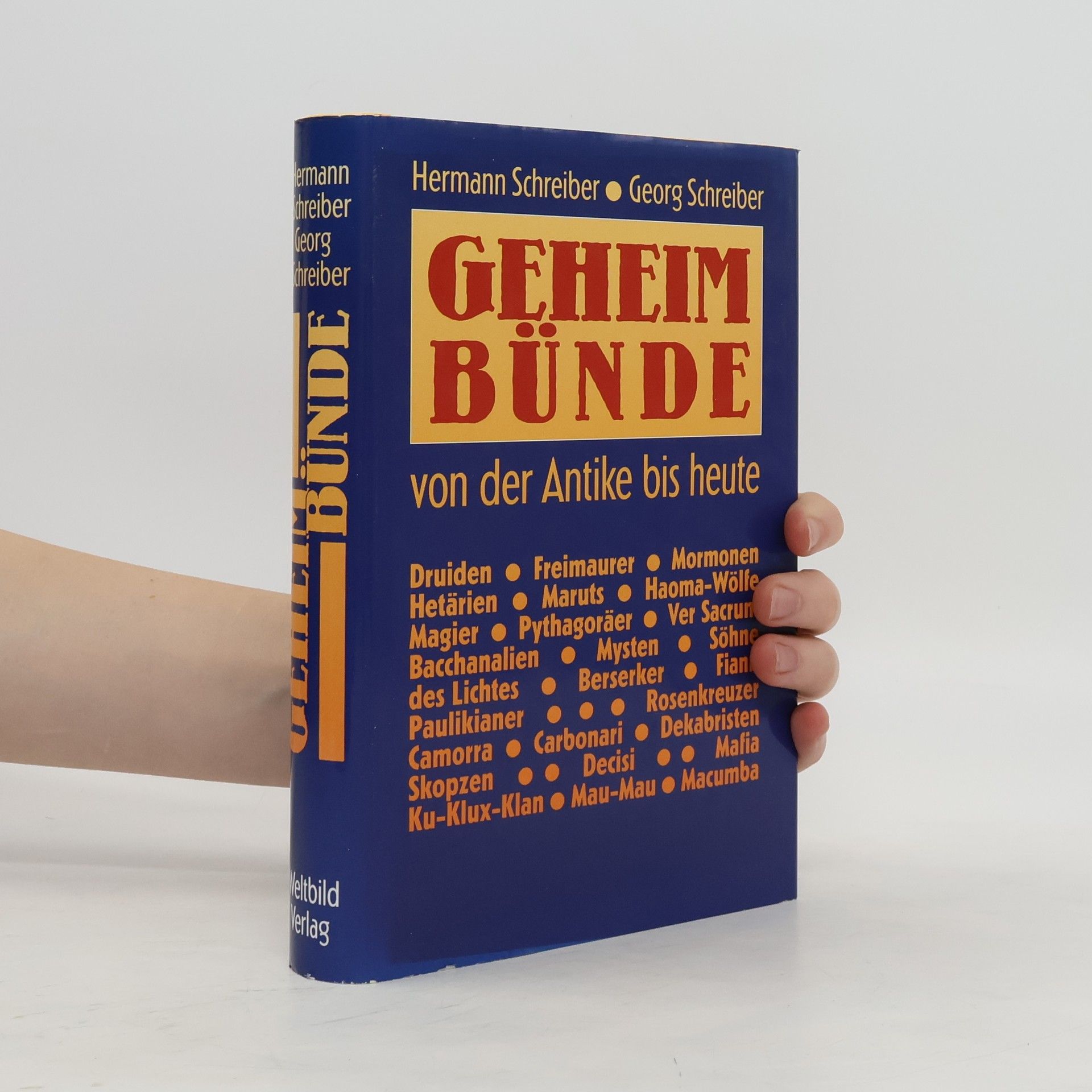 Hermann Schreiber Geheim Bünde