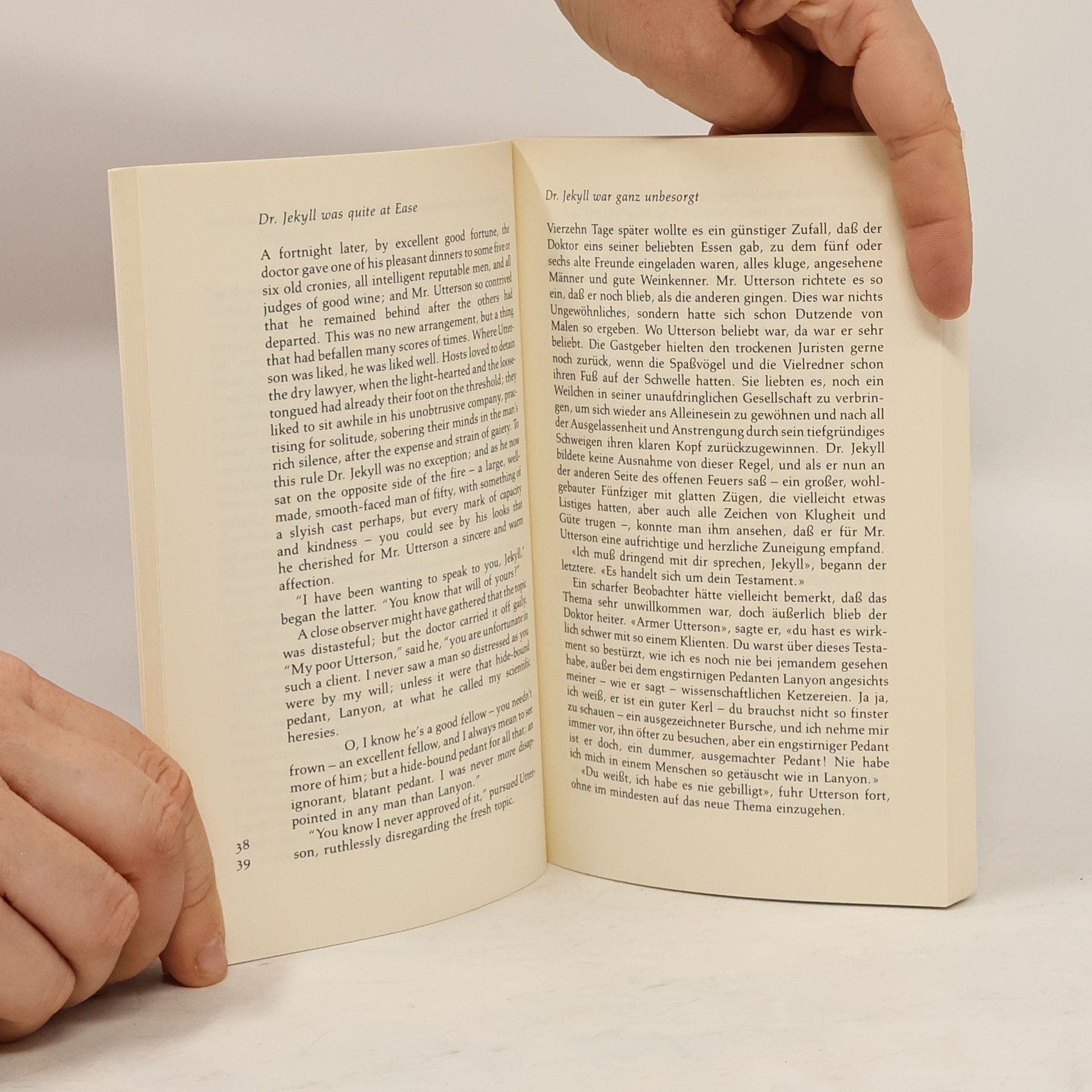 Robert Louis Stevenson Der seltsame Fall von Dr. Jekyll und Mr. Hyde. The Strange Case of Dr. Jekyll and Mr. Hyde