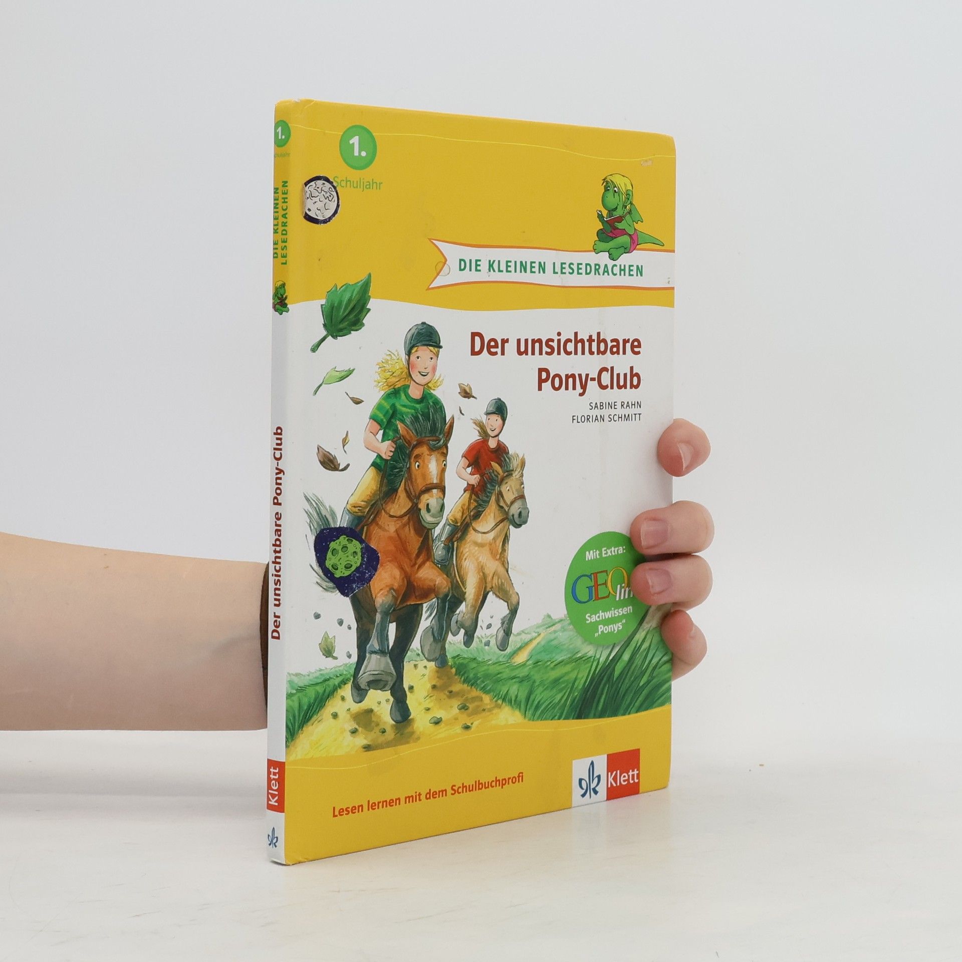 Sabine Rahn Die kleinen Lesedrachen, Der unsichtbare Pony-Club, 1. Lesestufe, ab 1. Klasse für Leseanfänger