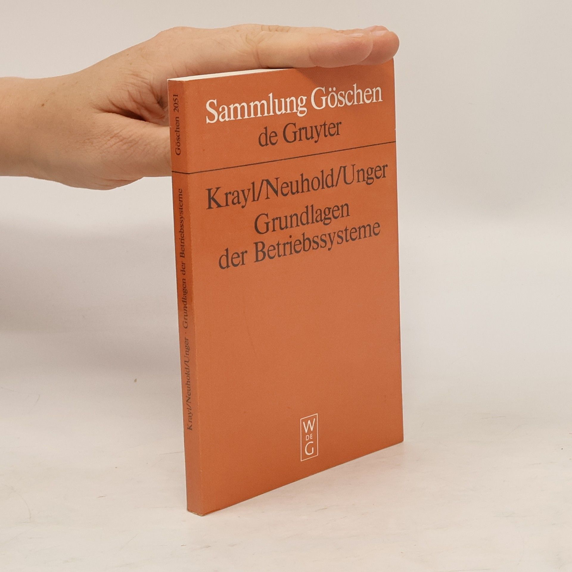 Heinrich Krayl Grundlagen der Betriebssysteme