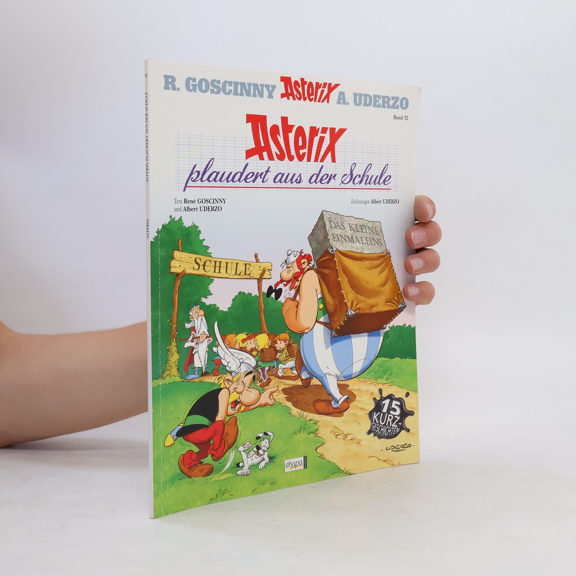 René Goscinny Asterix plaudert aus der Schule