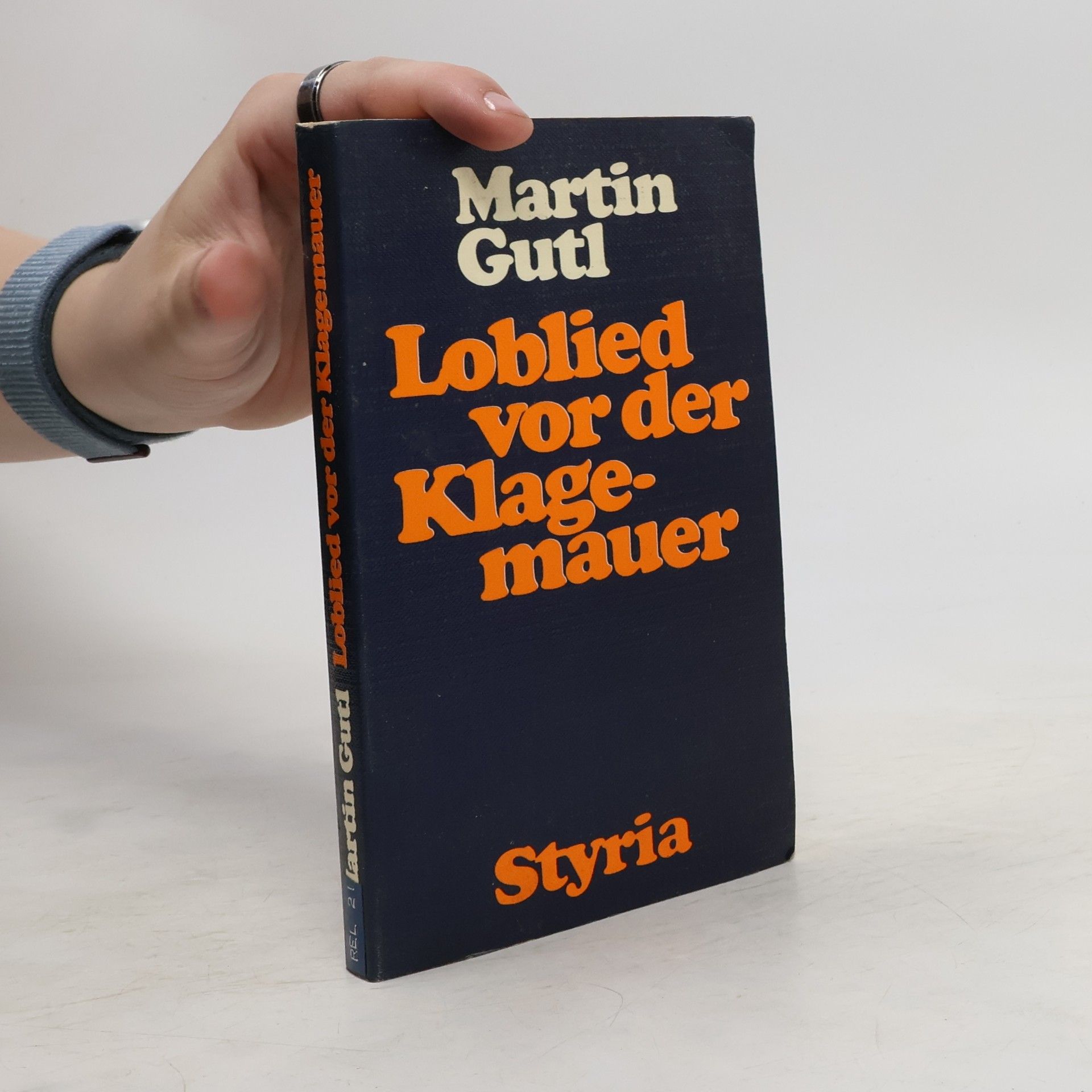 Martin Gutl Loblied vor der Klagemauer
