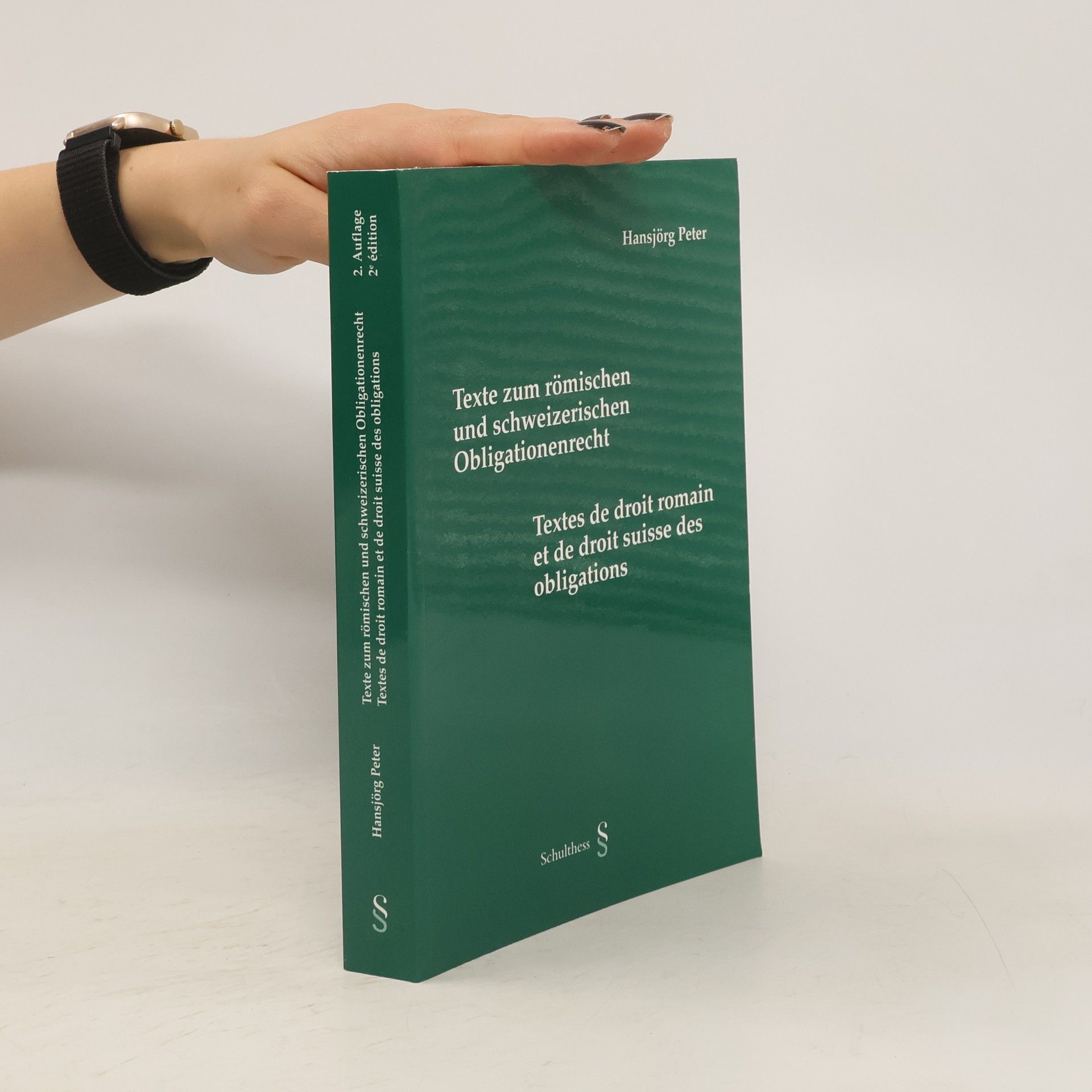 Hansjörg Peter Texte zum römischen Obligationenrecht