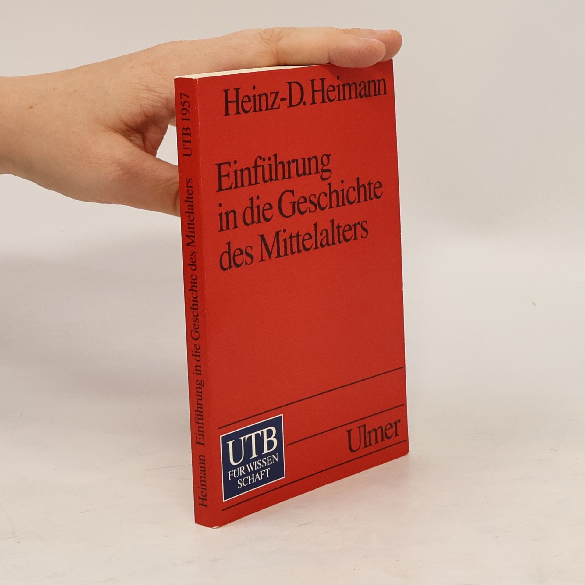 Dieter Heimann Einführung in die Geschichte des Mittelalters