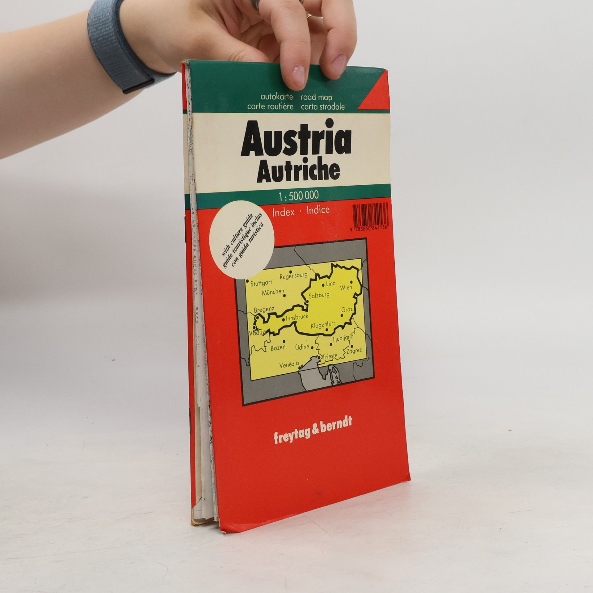 Autores varios Mapa Rakouska