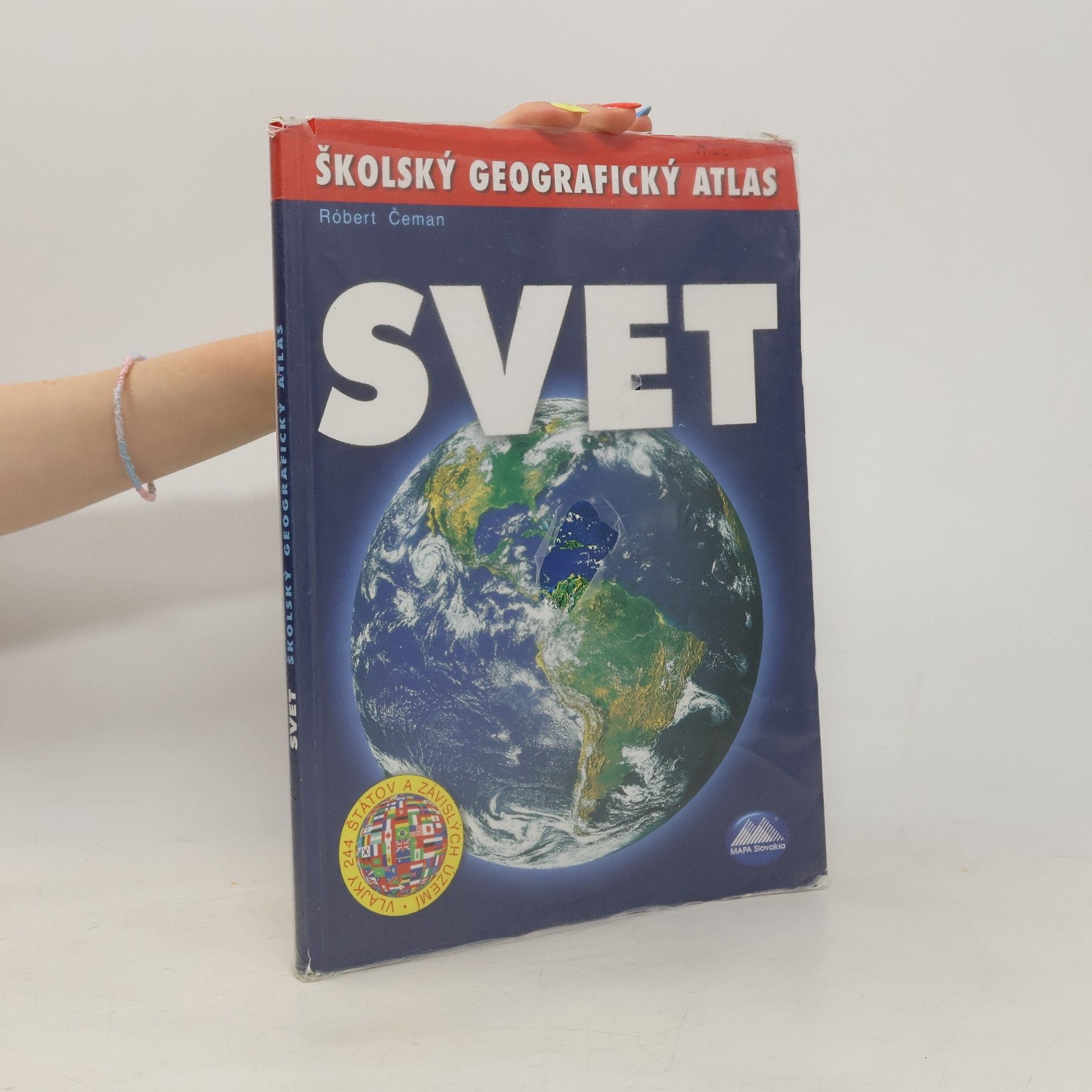 Róbert Čeman Svet - Školský geografický atlas