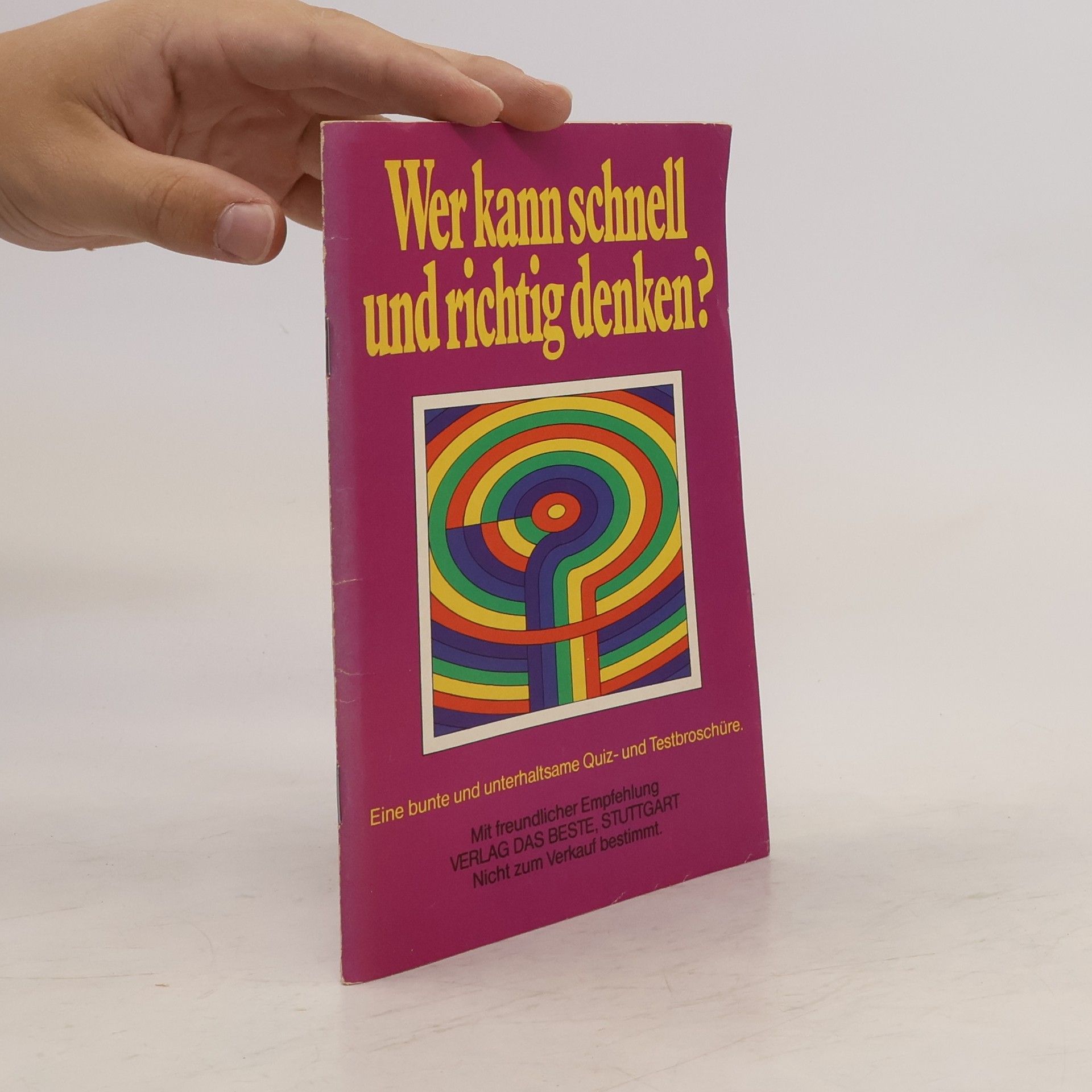 kolektiv Wer kann schnell und richtig denken?