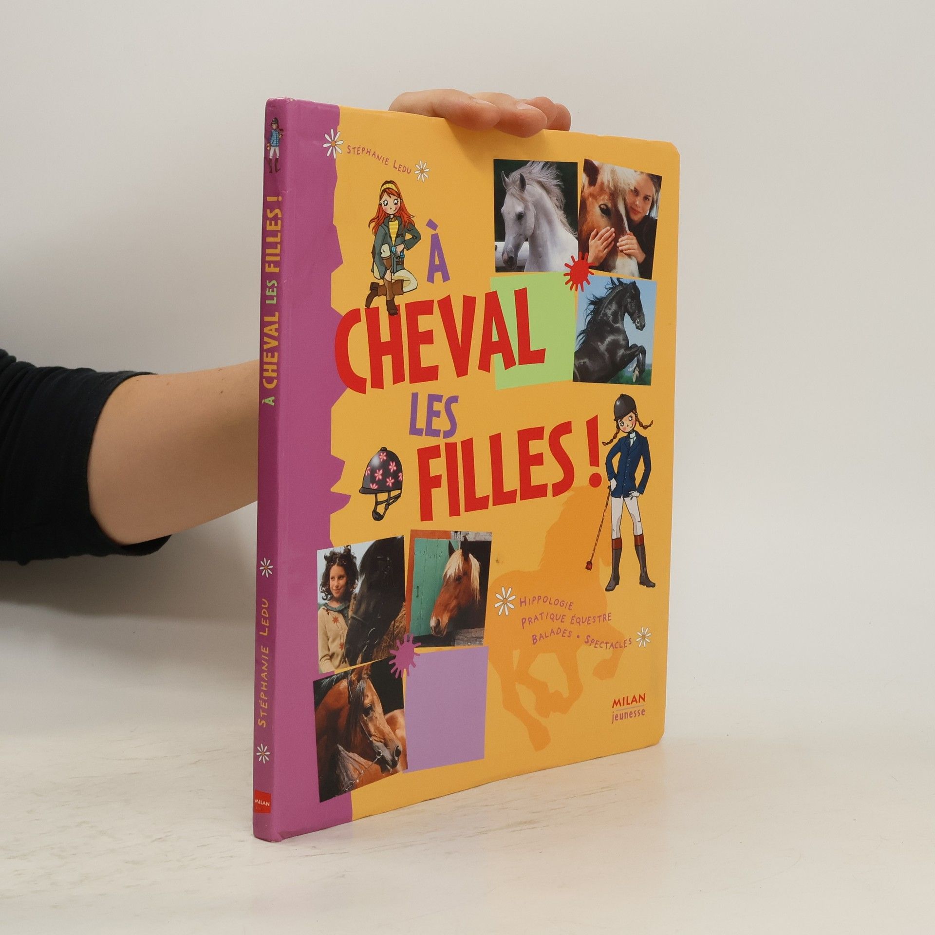 Stéphanie Ledu A cheval les filles