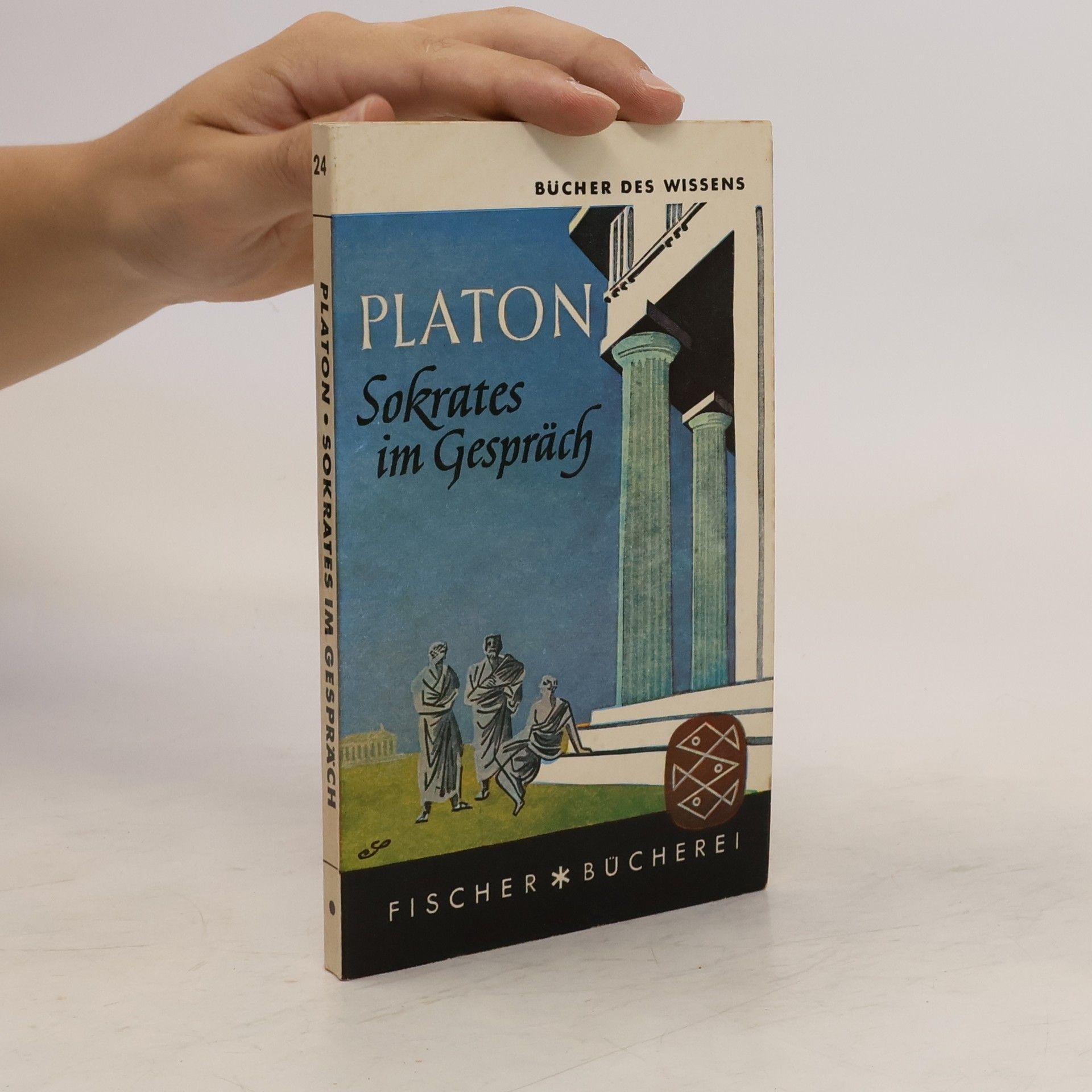 Platón Sokrates im Gespräch