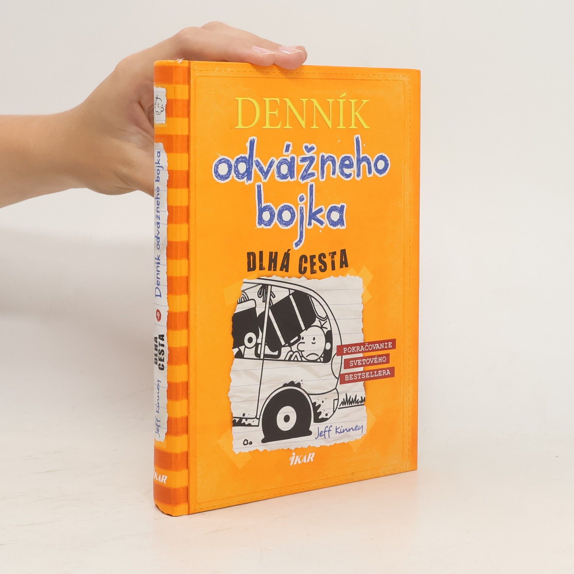 Jeff Kinney Denník odvážneho bojka 9. Dlhá cesta