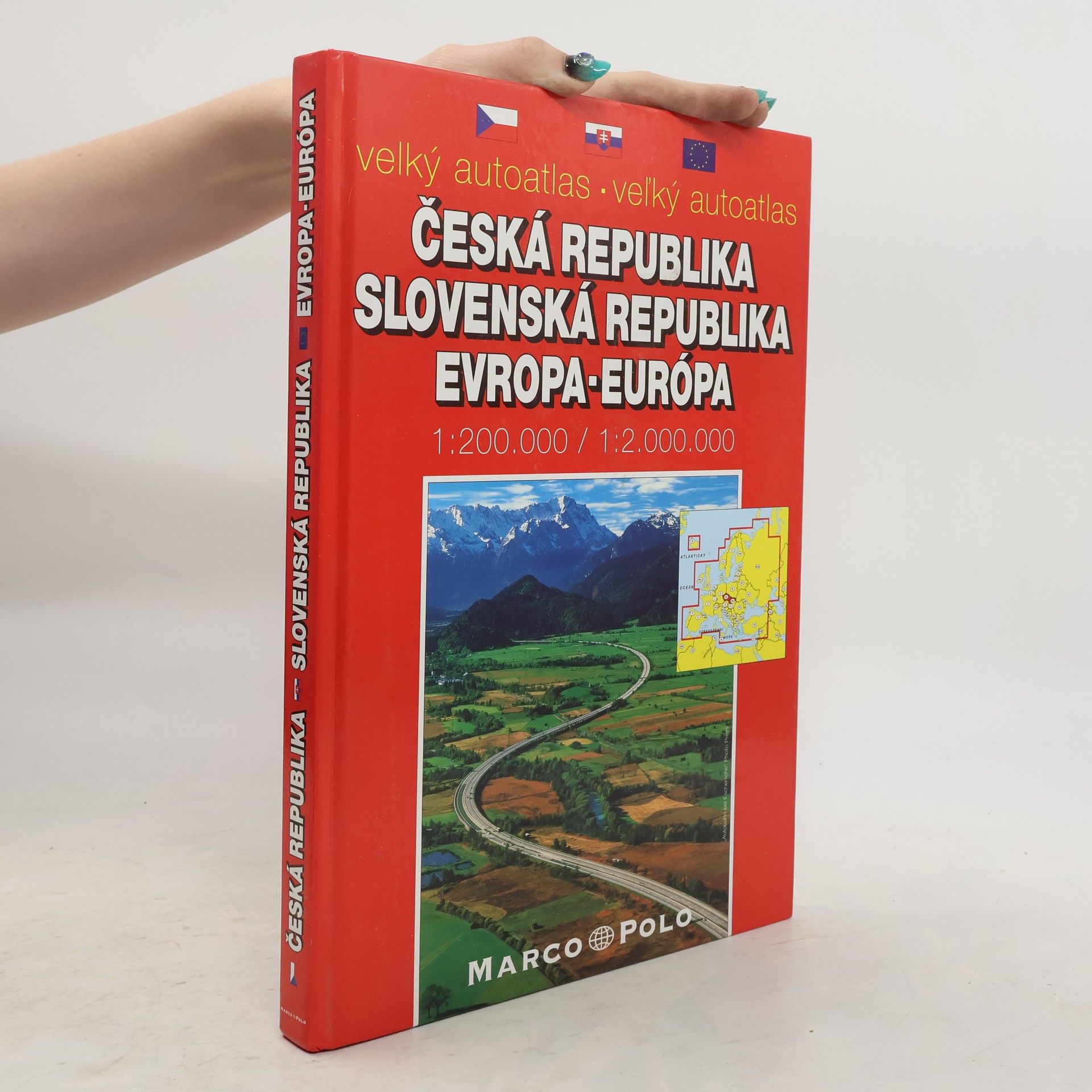 Collectif d'auteurs Velký autoatlas - Vel'ký autoatlas. Česká republika. Slovenská republika.  Evropa - Európa