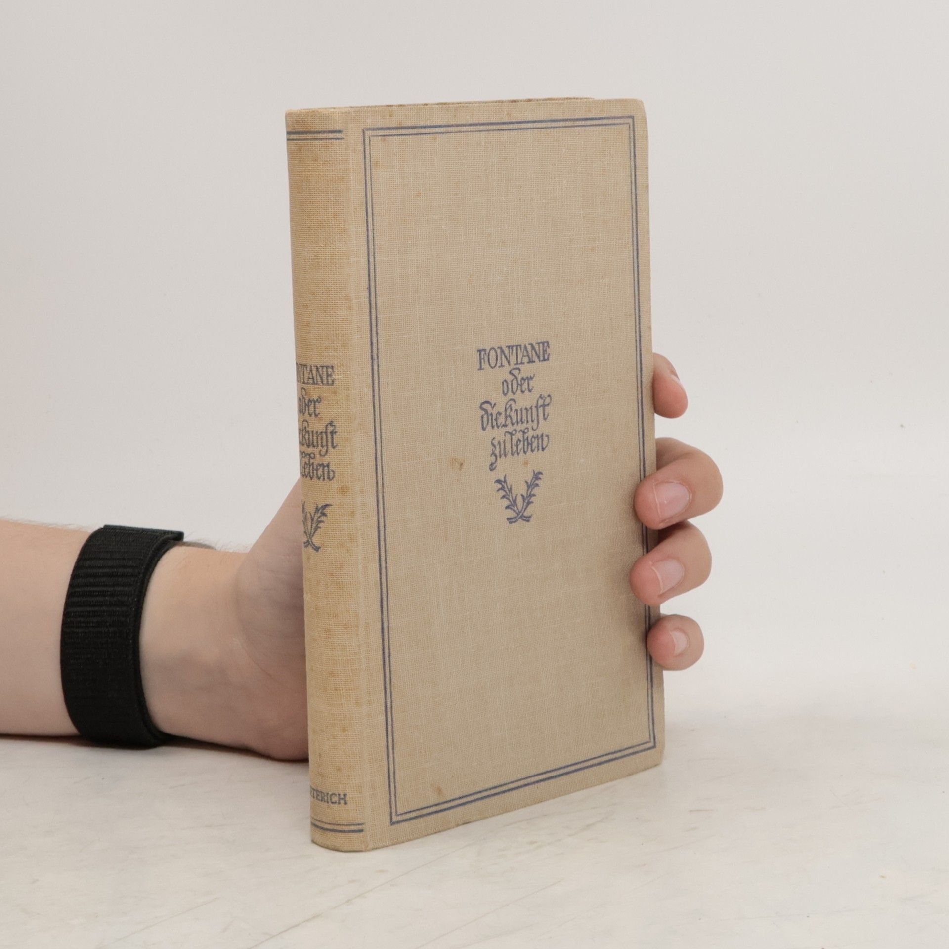 Theodor Fontane Fontane, oder, Die Kunst zu leben : ein Brevier