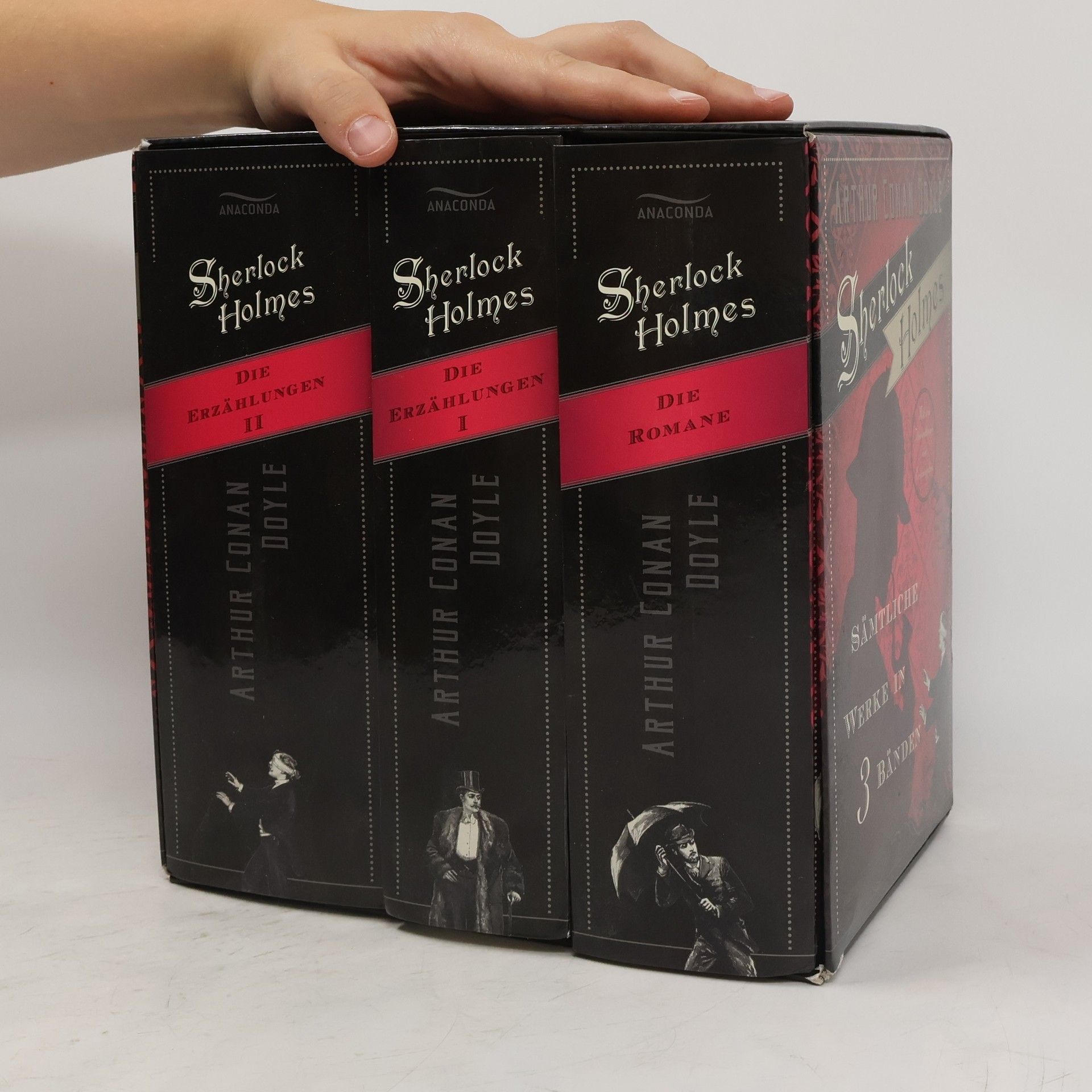 Arthur Conan Doyle Sherlock Holmes - Sämtliche Werke, 3 Bde.