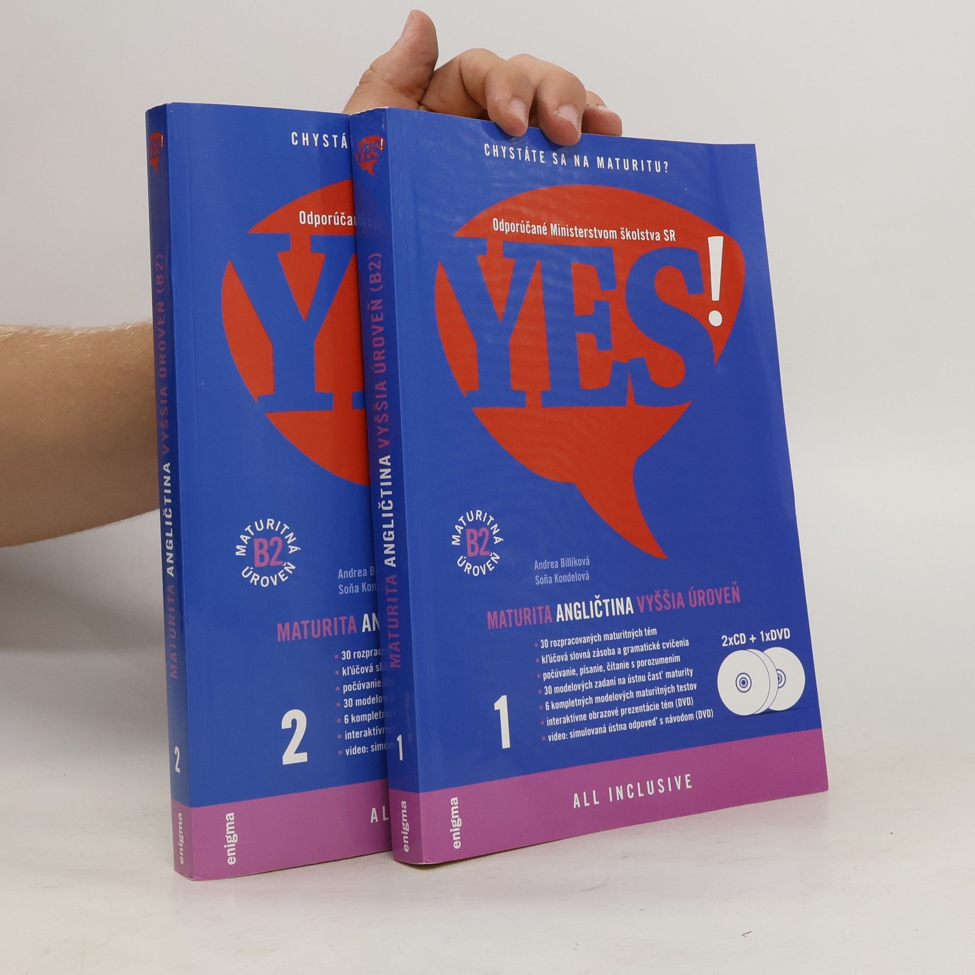 Andrea Bilíková Yes! angličtina - maturita vyššia úroveň (B2) 1+2.časť